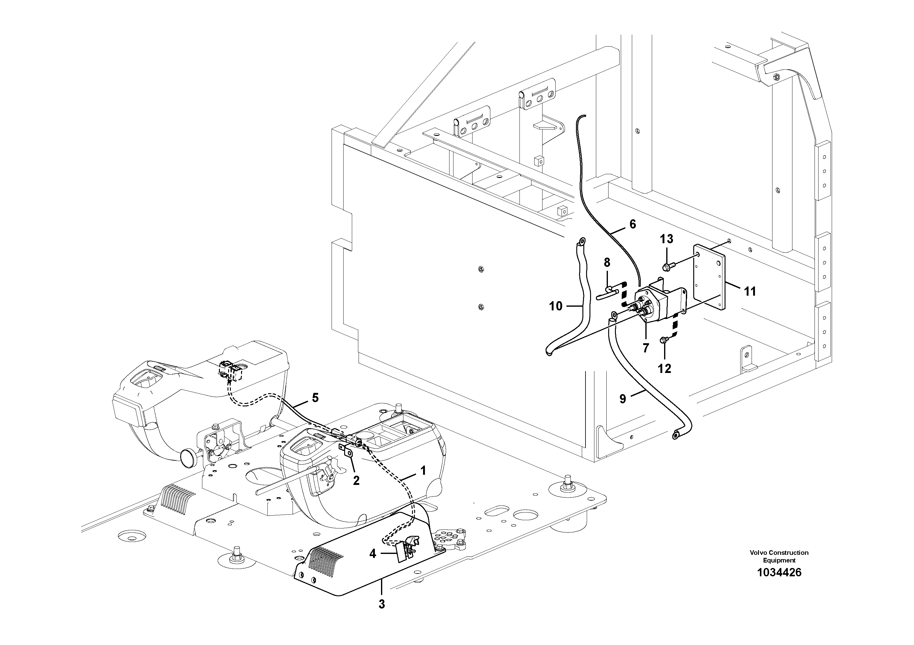Схема запчастей Volvo EC700B - 18630 Switch, emergency EC700BHR HIGH REACH DEMOLITION