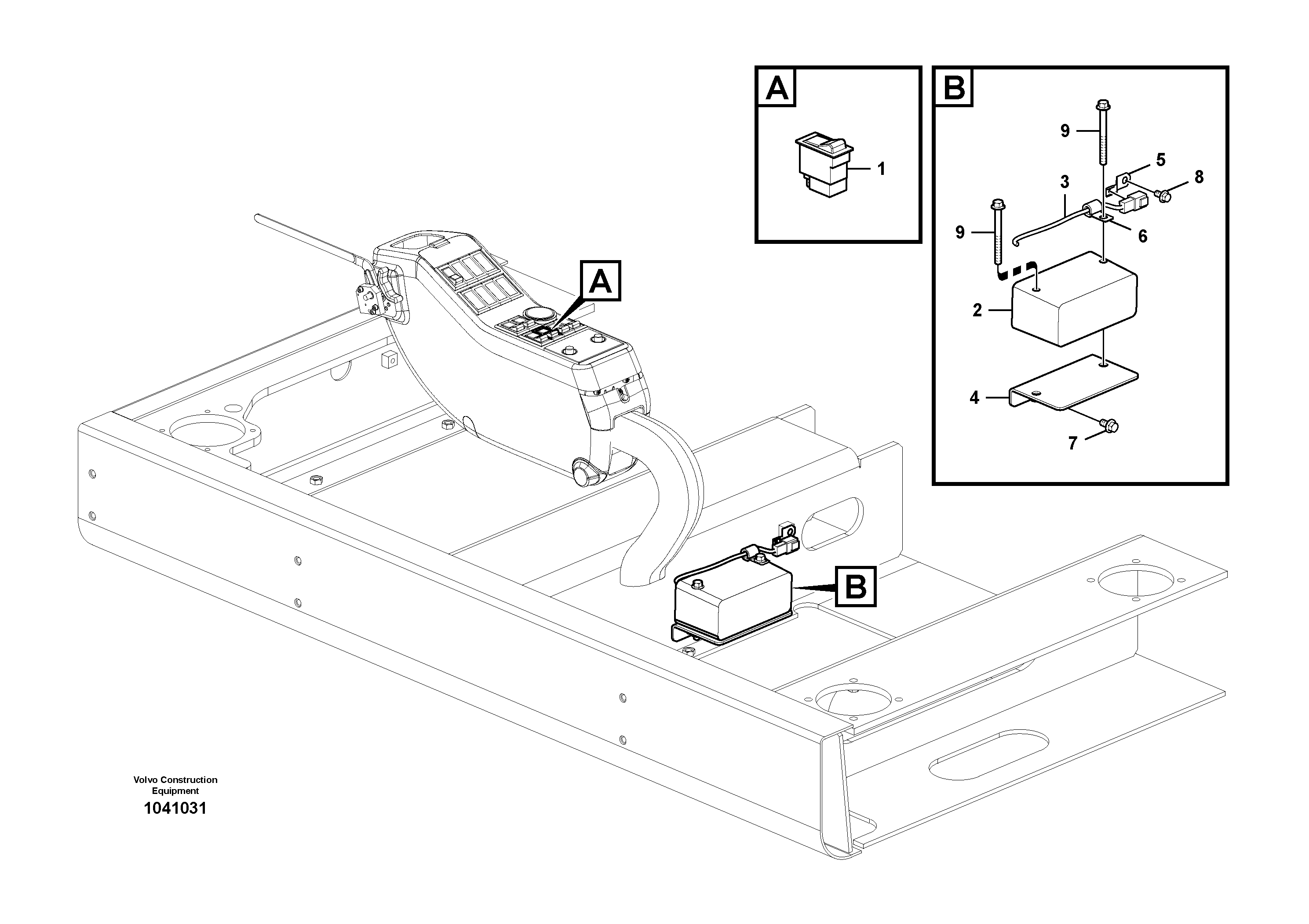Схема запчастей Volvo EC700B - 38808 Electronic unit EC700BHR HIGH REACH DEMOLITION
