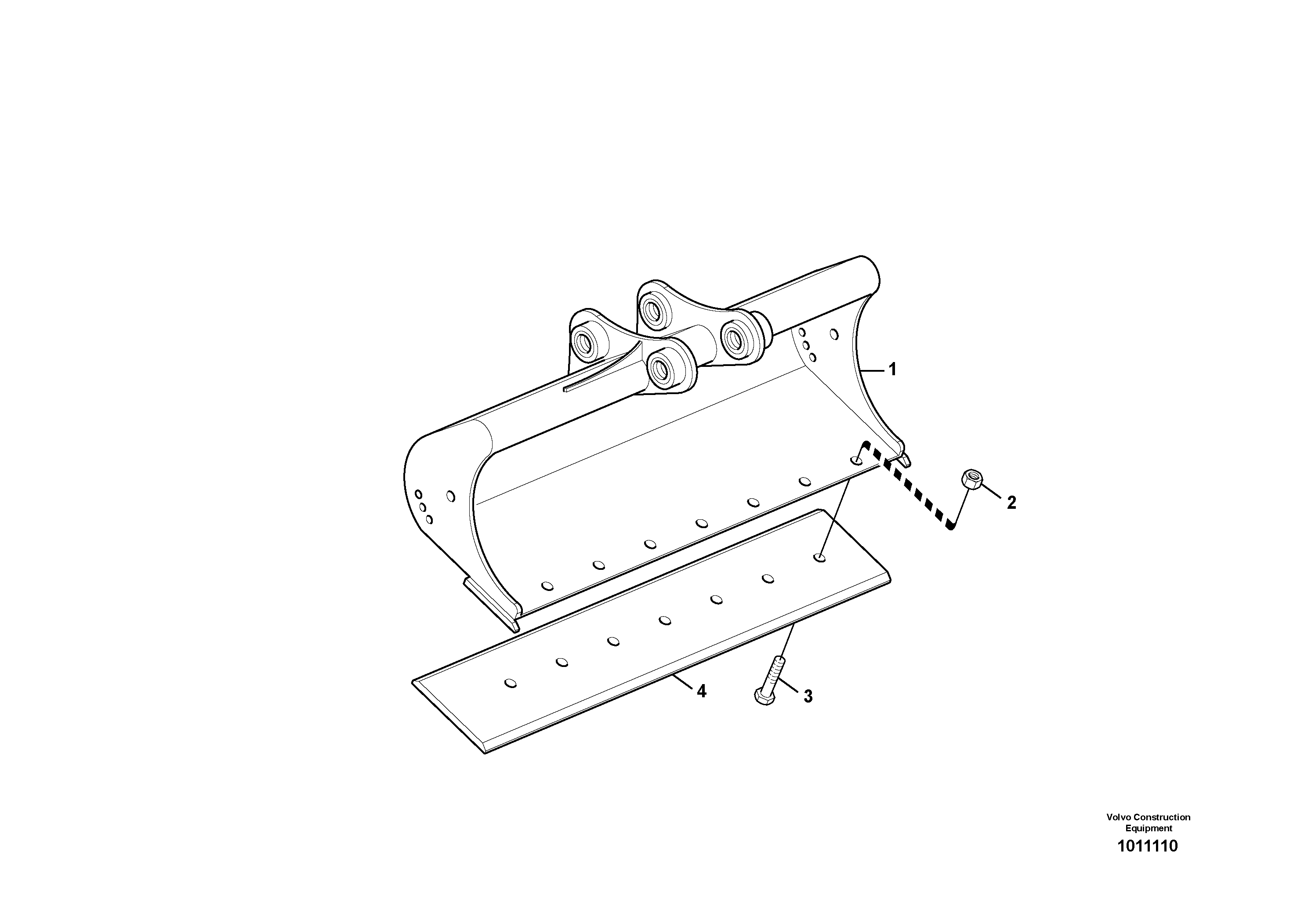 Схема запчастей Volvo EC700B - 99252 Buckets for Quickfit ATTACHMENTS ATTACHMENTS EXCAVATORS BUCKETS&HAMMERS, GEN. B/C