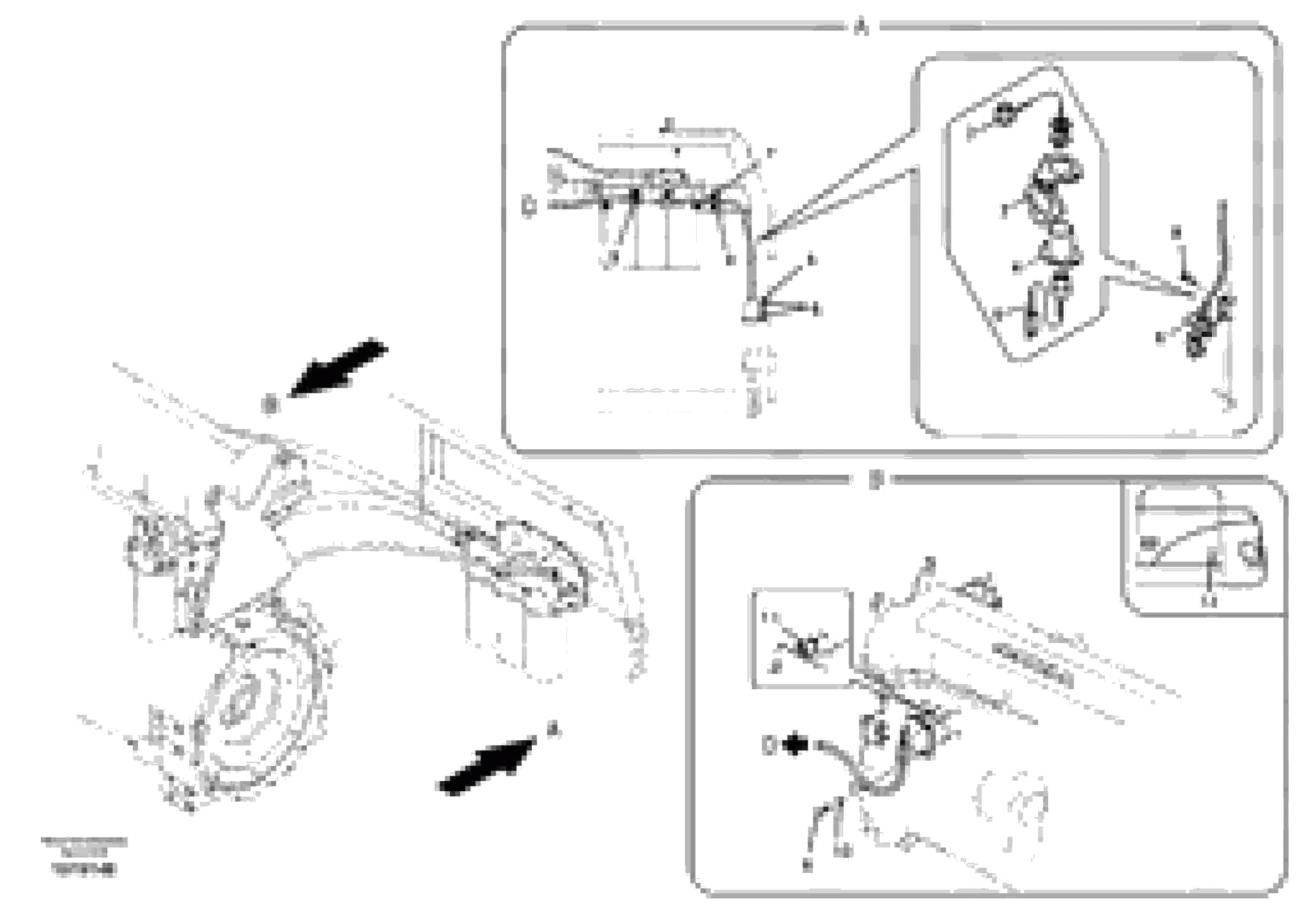 Схема запчастей Volvo EC700B - 56466 Engine block heater EC700B
