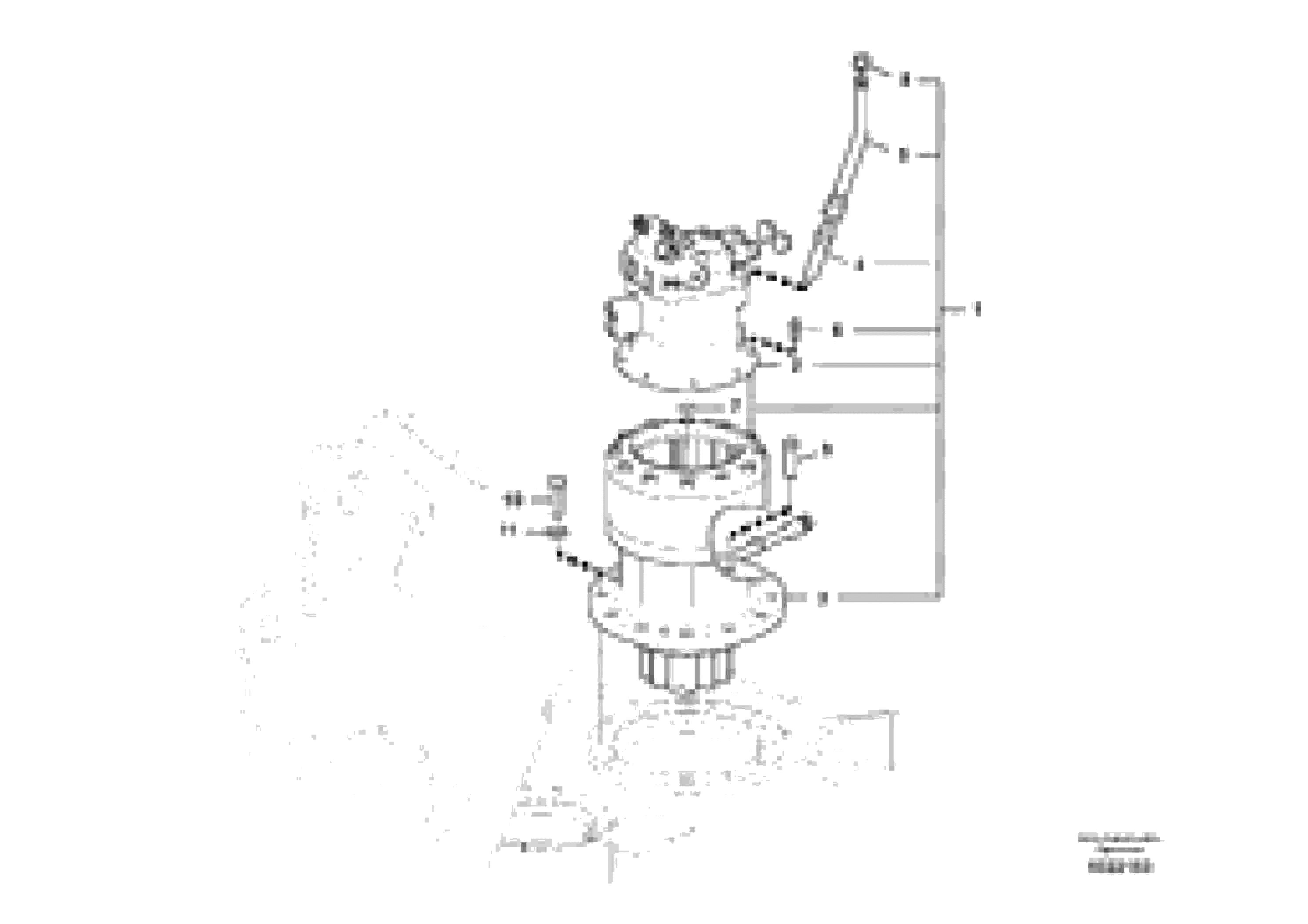 Схема запчастей Volvo EC210C - 33628 Swing motor with mounting parts EC210C