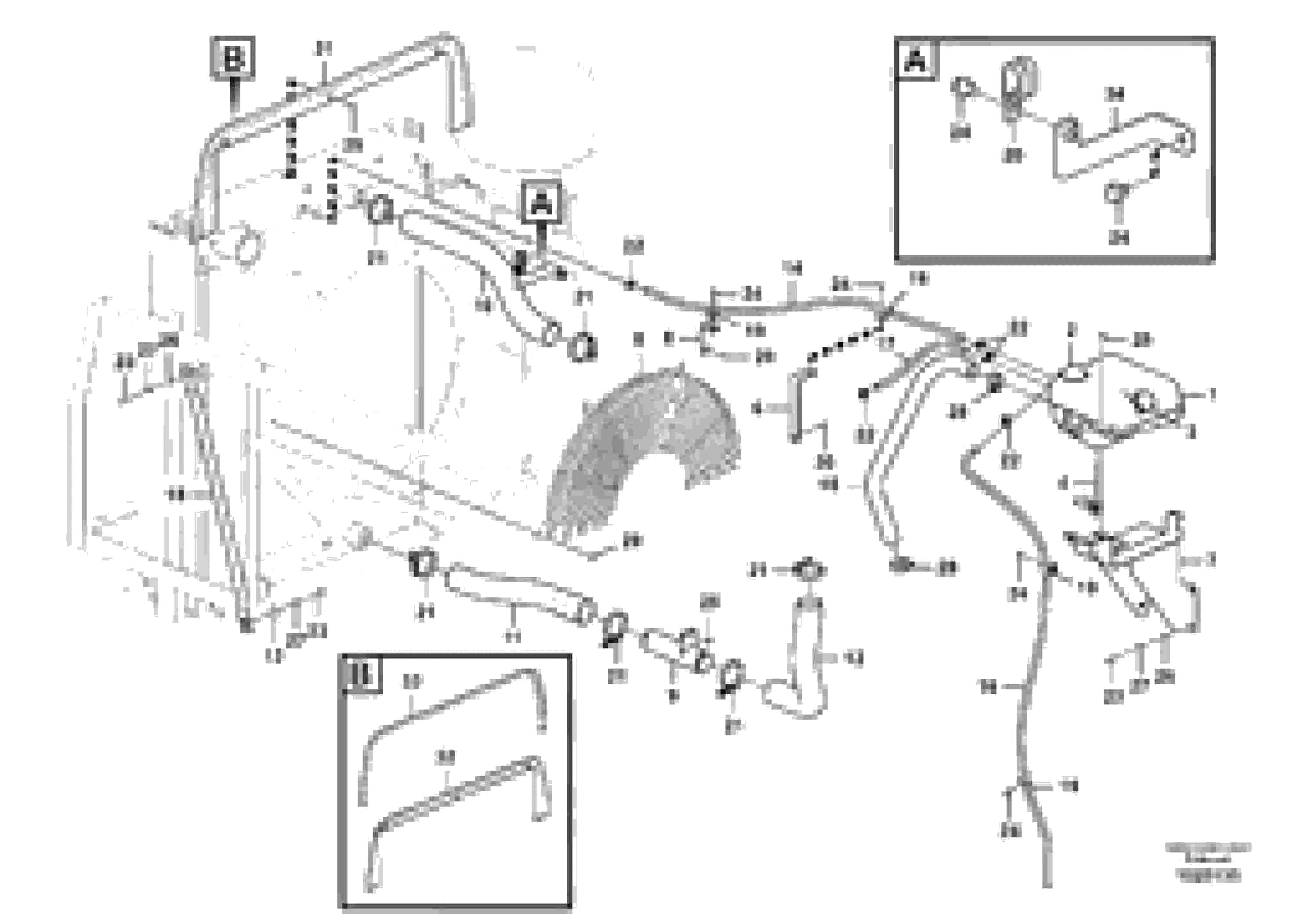 Схема запчастей Volvo EC460C - 22520 Система охлаждения EC460C S/N 115001-