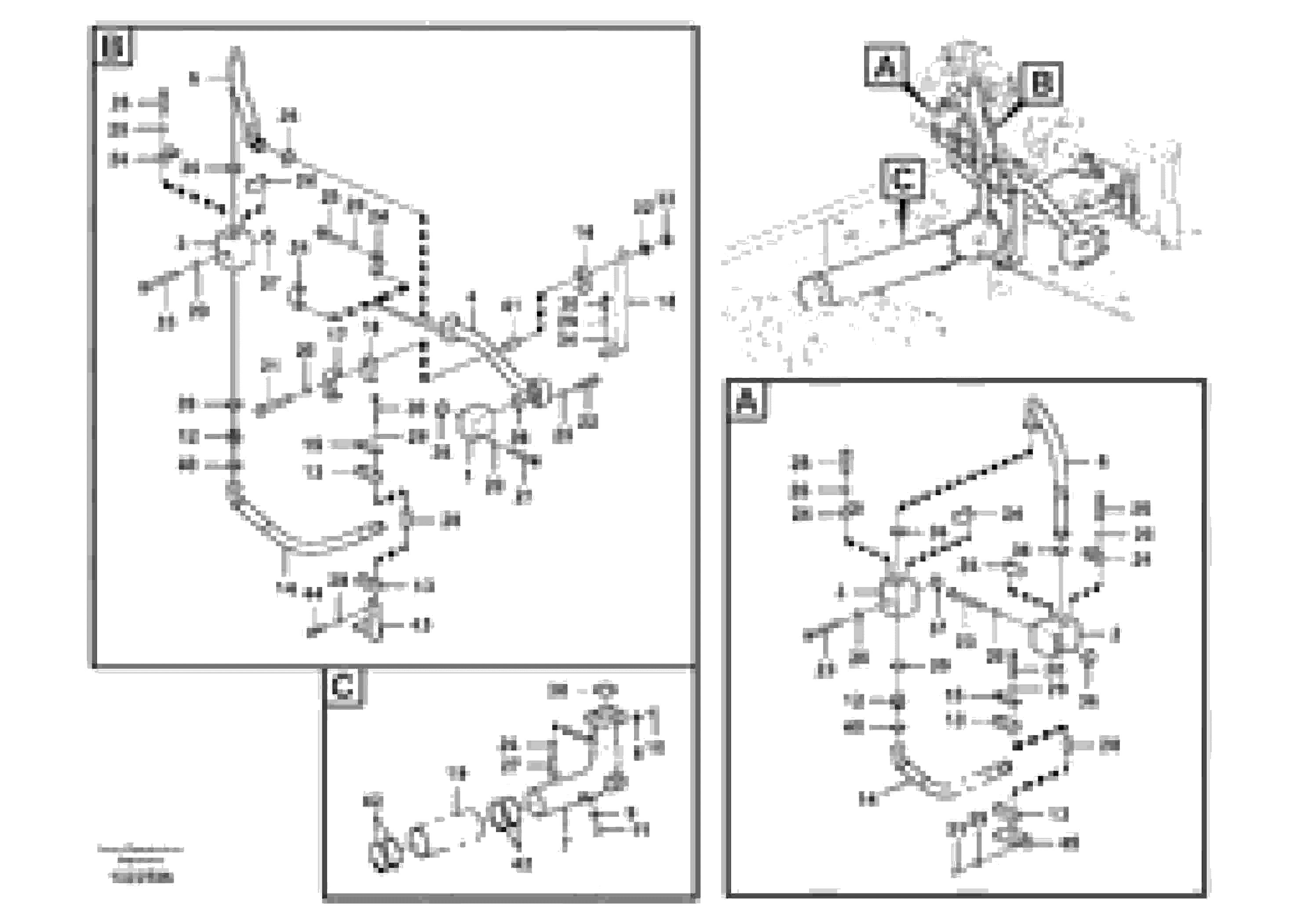 Схема запчастей Volvo EC460C - 91538 Hydraulic system, hydraulic tank to hydraulic pump EC460C
