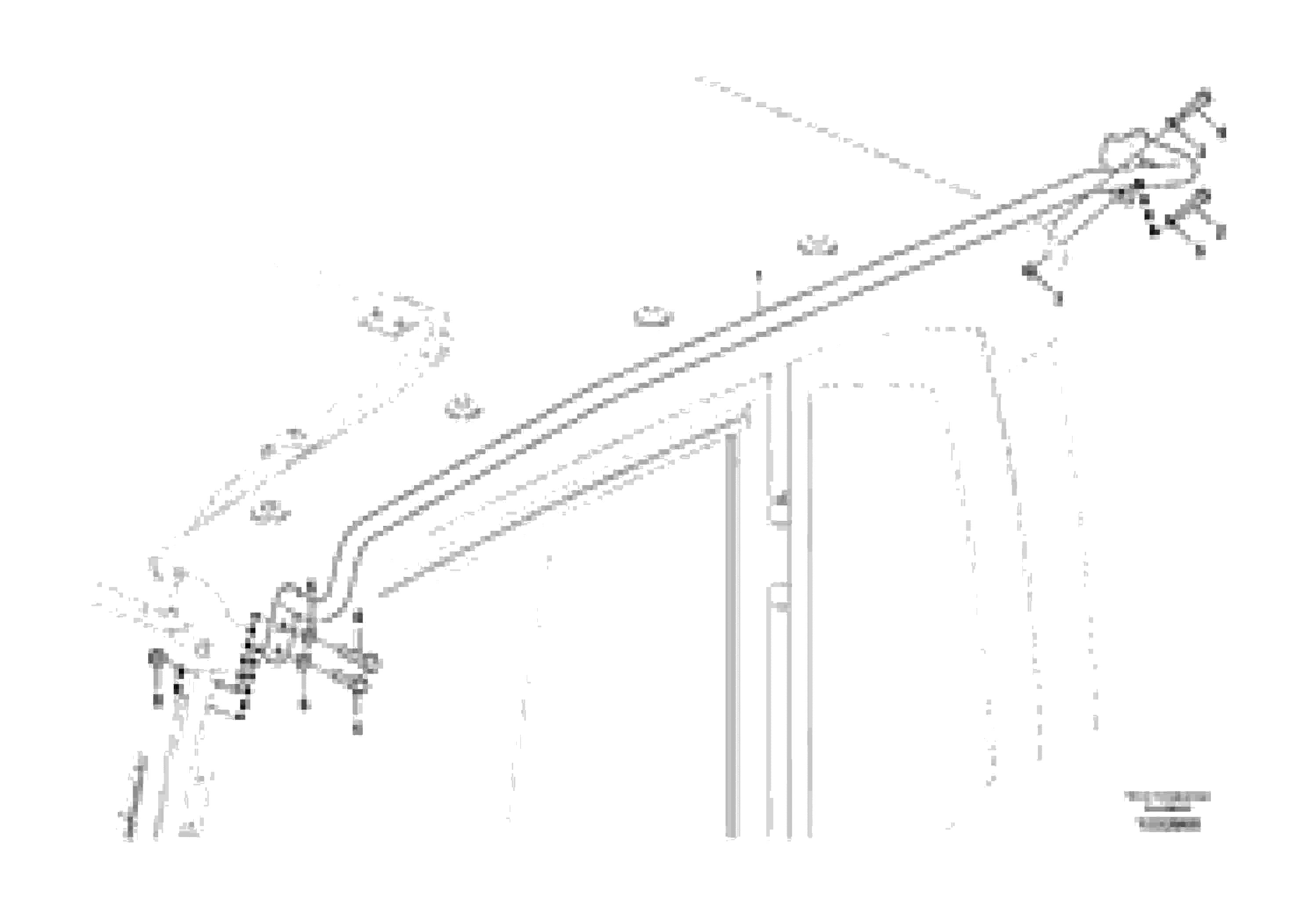 Схема запчастей Volvo EW160C - 83445 Перила EW160C