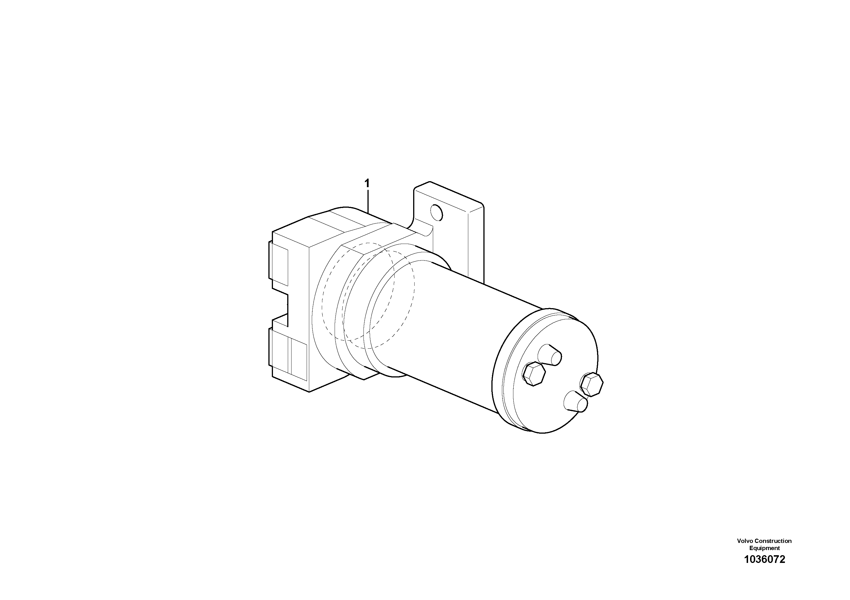 Схема запчастей Volvo EW180C - 2406 Refuelling pump EW180C