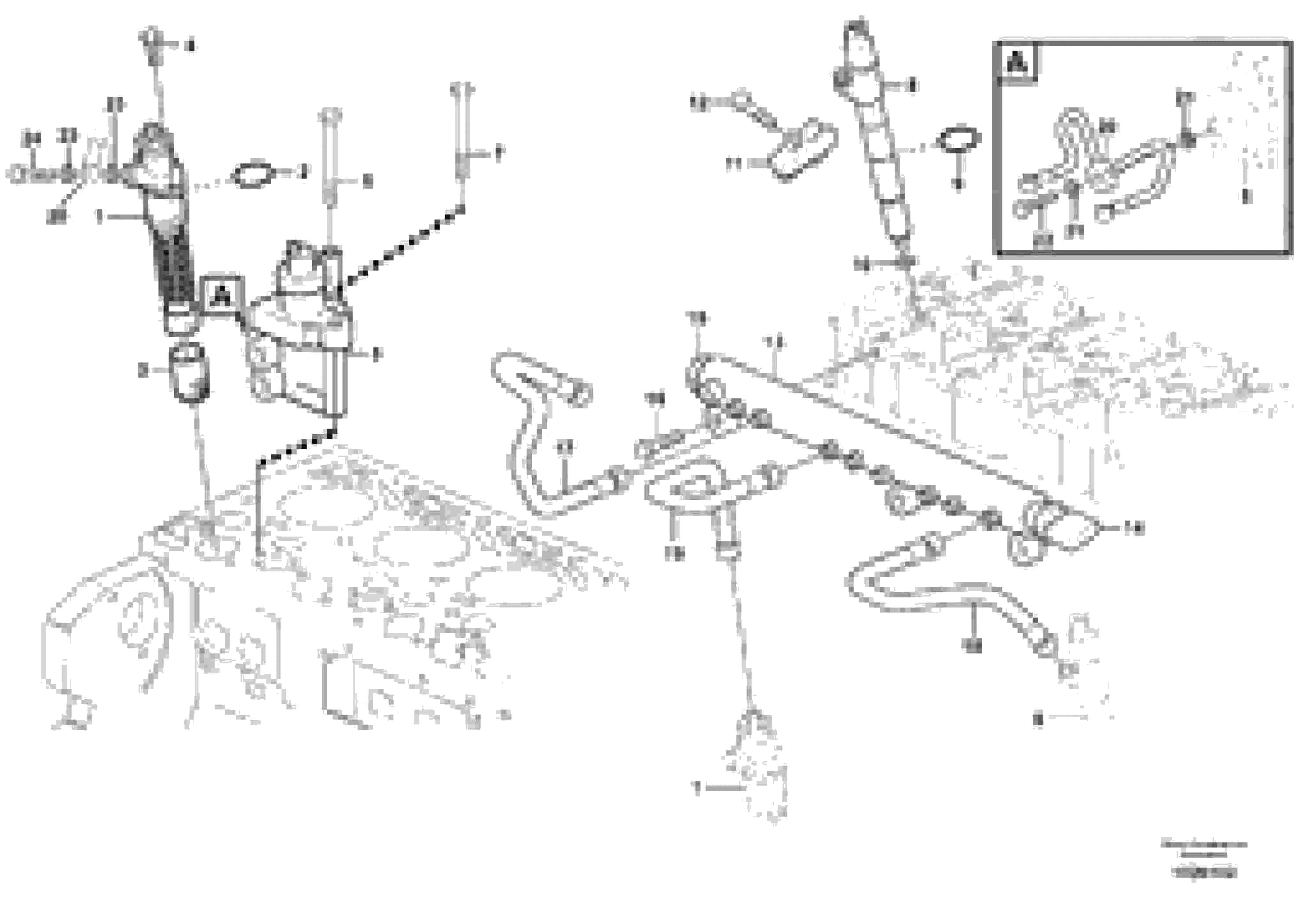 Схема запчастей Volvo EW180C - 35896 Delivery pipe - injector EW180C