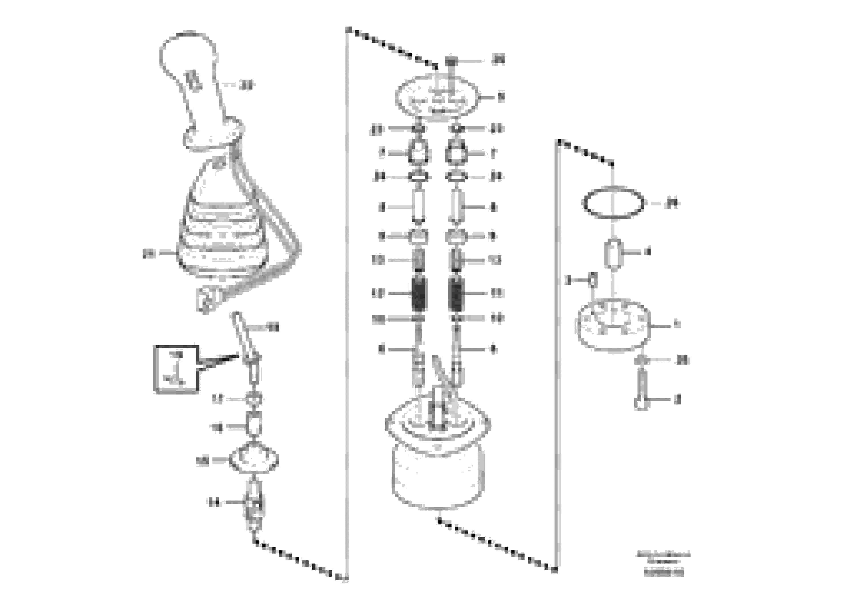 Схема запчастей Volvo EW180C - 19755 Servo system, remote control valve EW180C