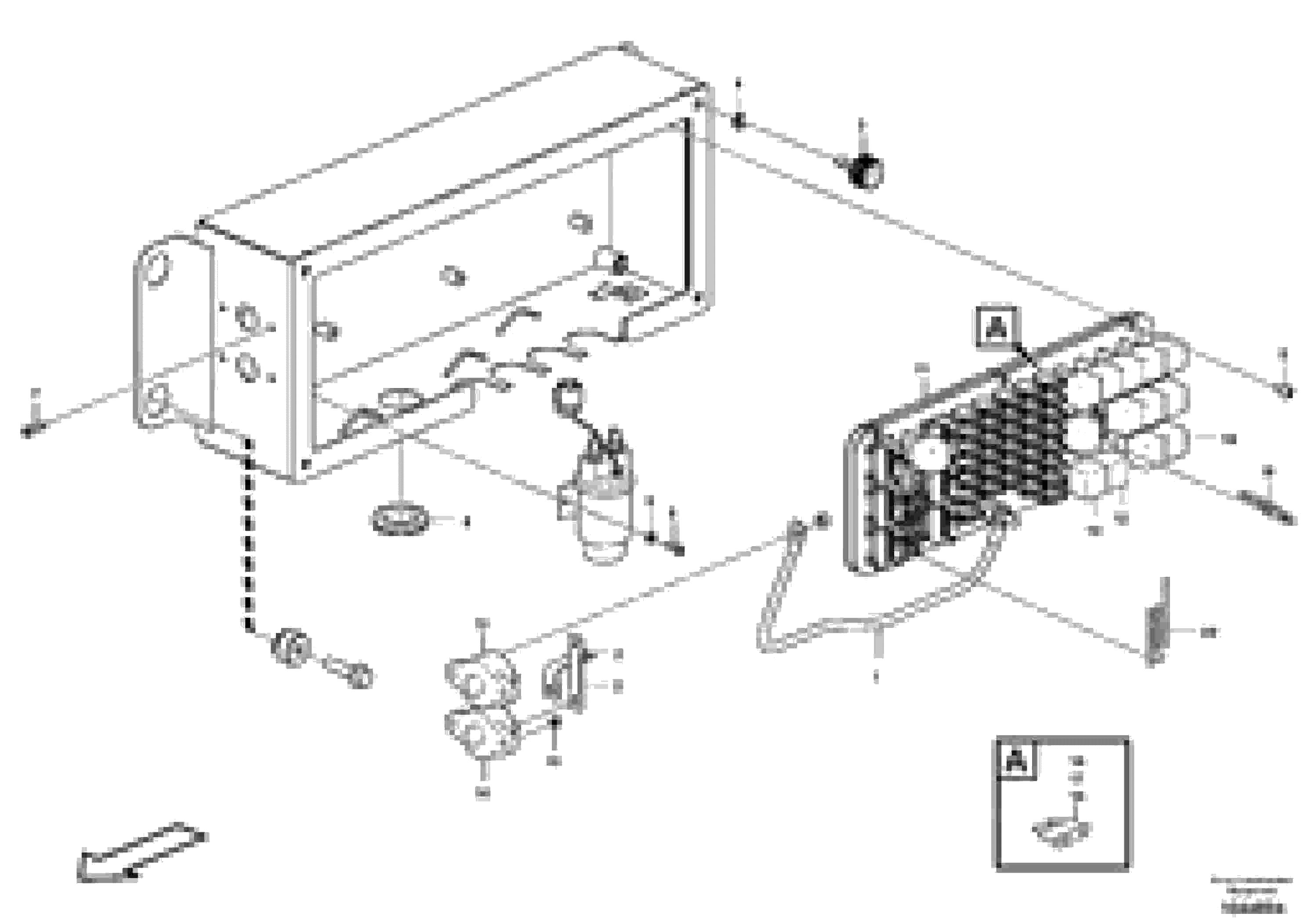Схема запчастей Volvo EW180C - 88872 Circuit board EW180C