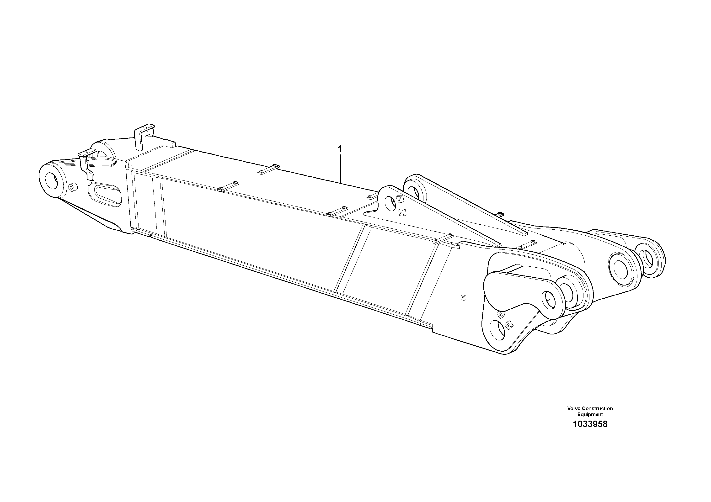 Схема запчастей Volvo EW210C - 90390 Boom and grease piping, adjustable 2nd EW210C