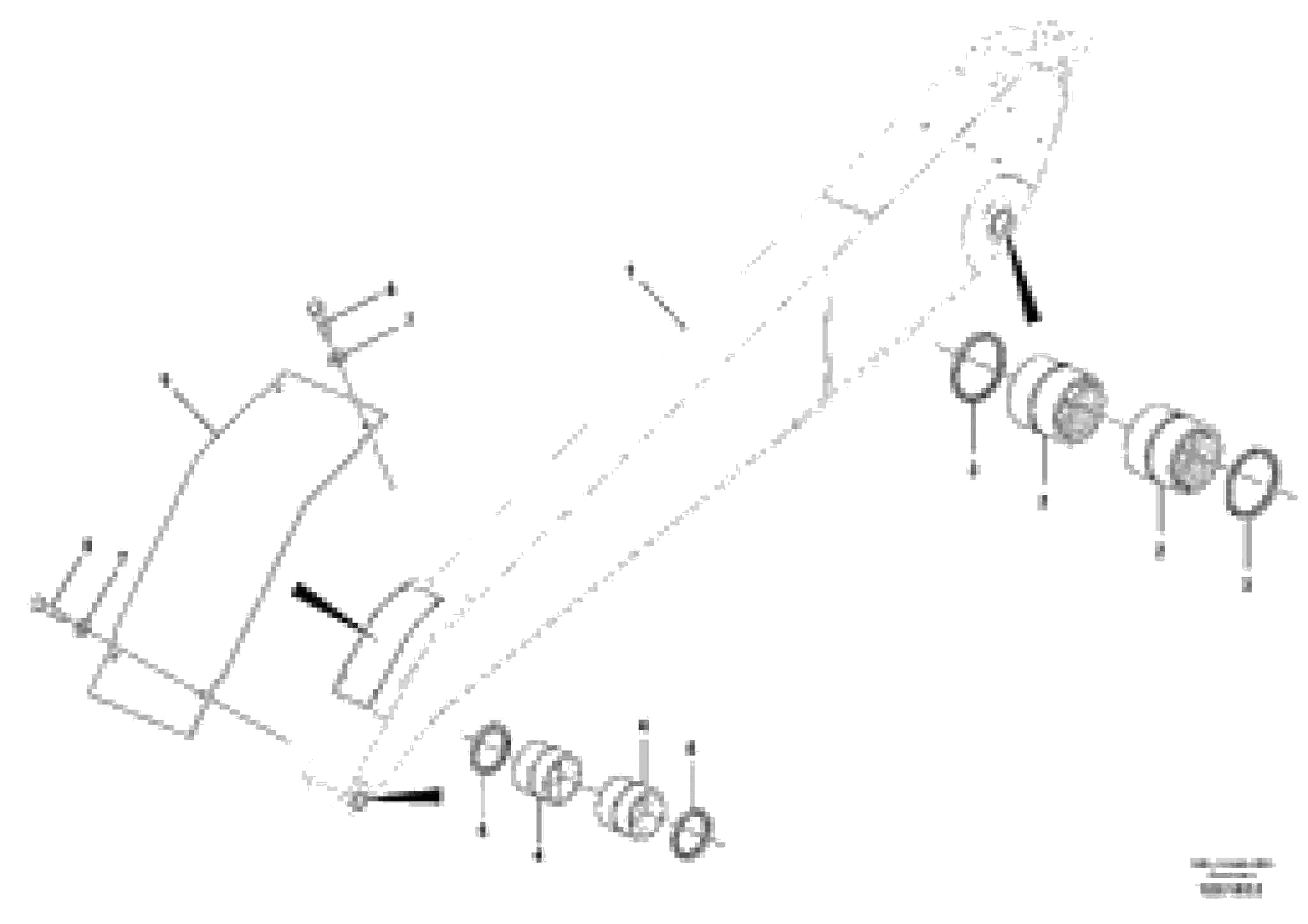 Схема запчастей Volvo EW210C - 103489 Grabarm EW210C
