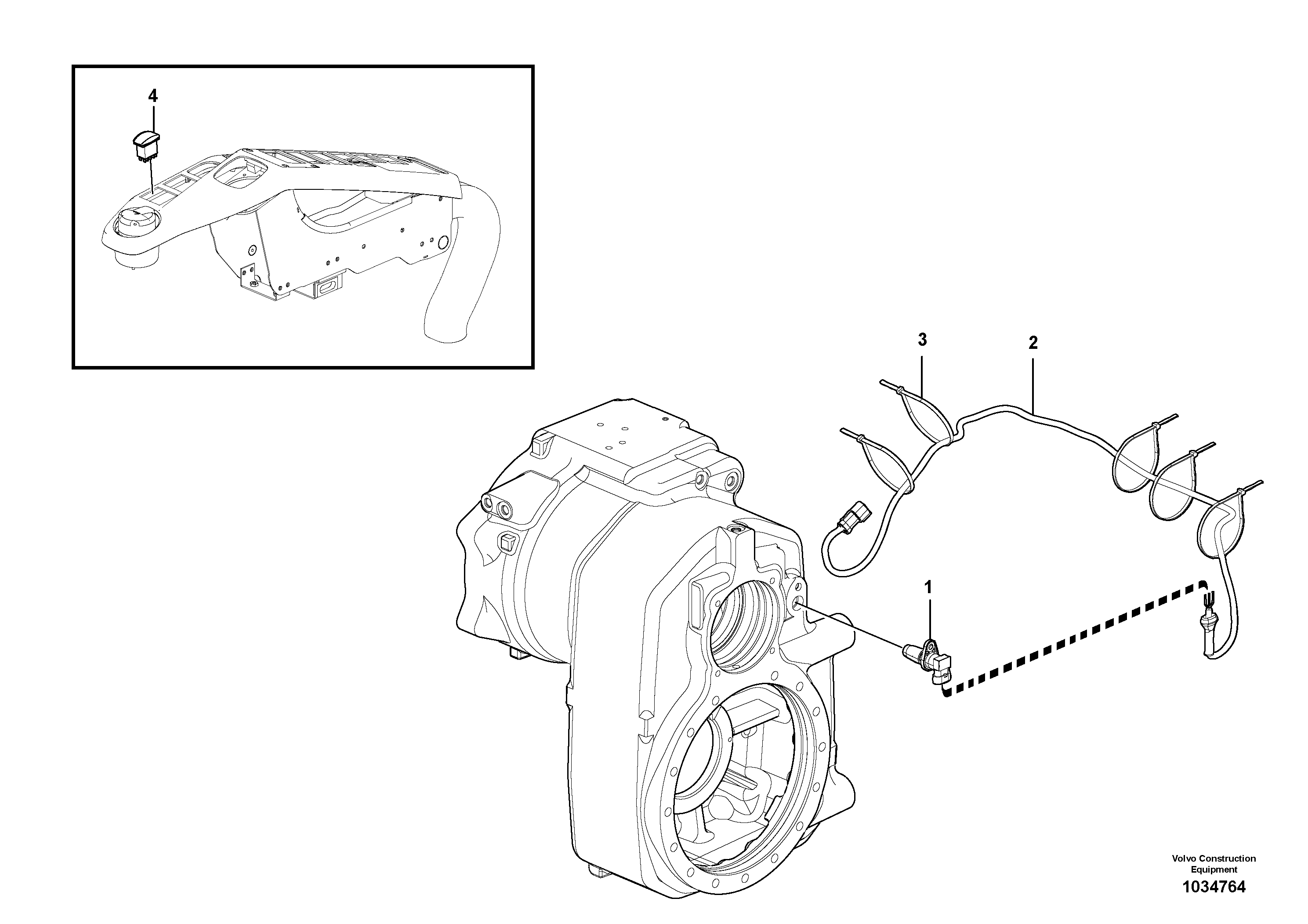 Схема запчастей Volvo EW210C - 89684 Rototilt EW210C
