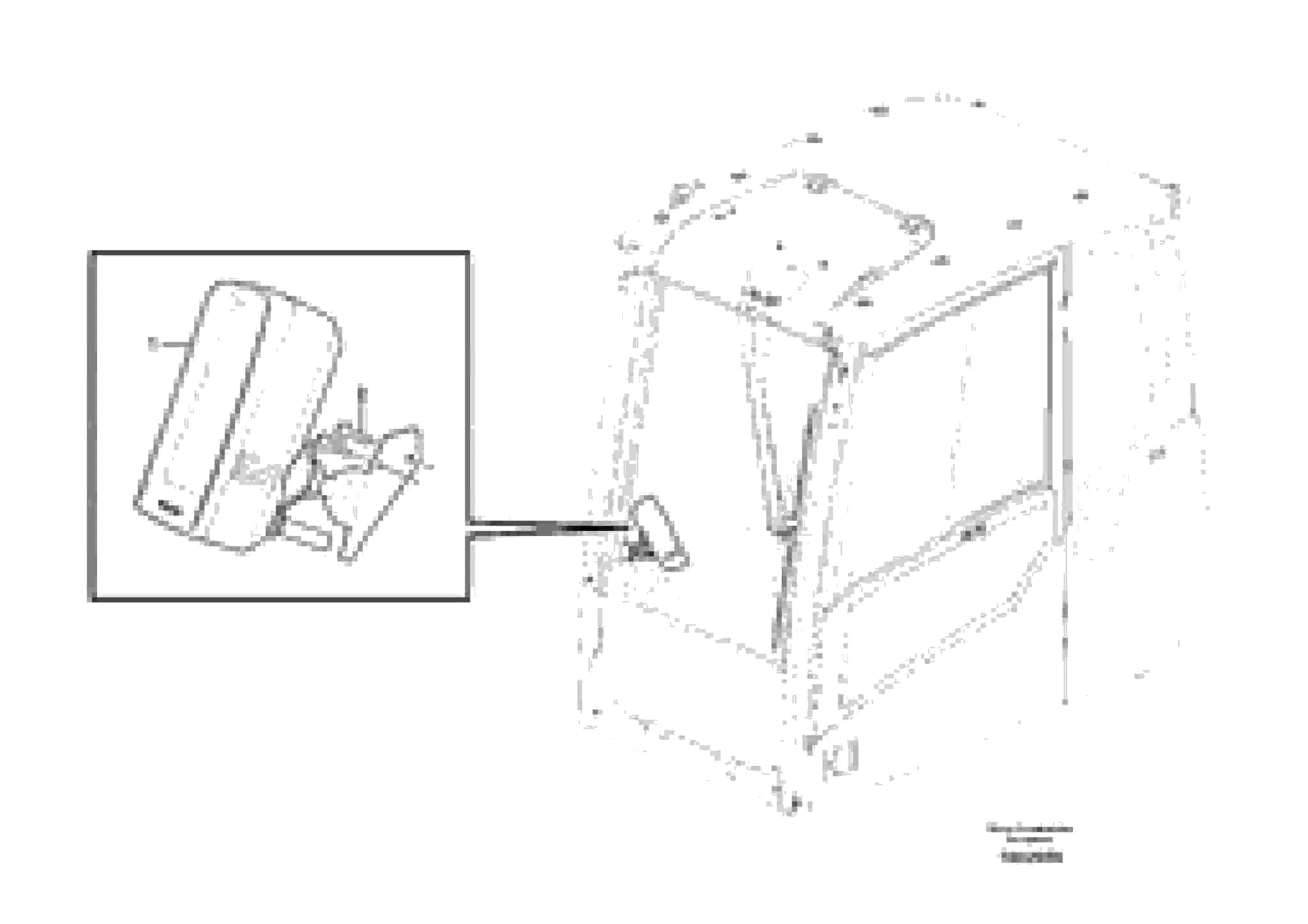 Схема запчастей Volvo EW210C - 90590 Instrument panel, warning unit and information unit EW210C