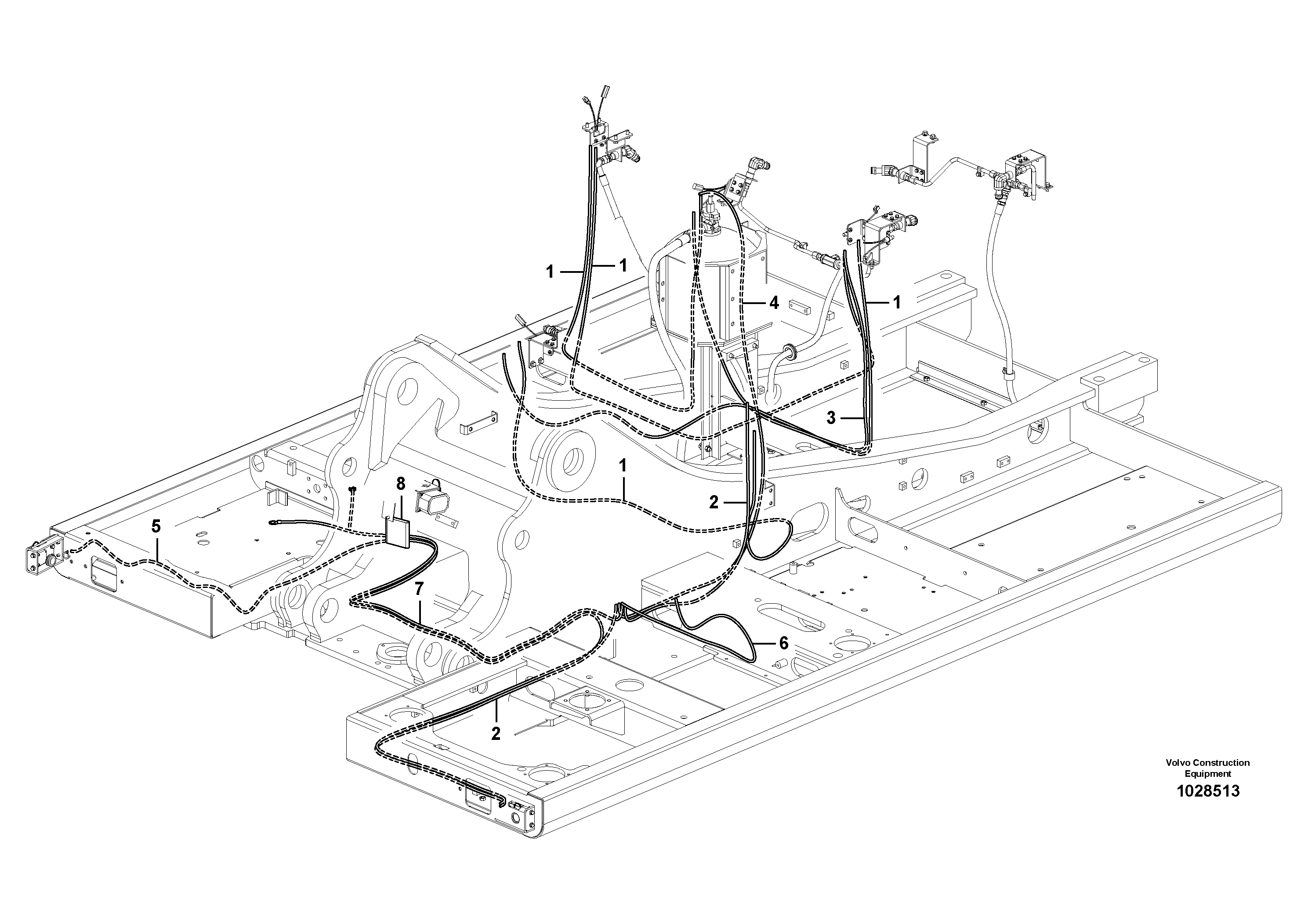 Схема запчастей Volvo EC290C - 74994 Fire extinguisher EC290C