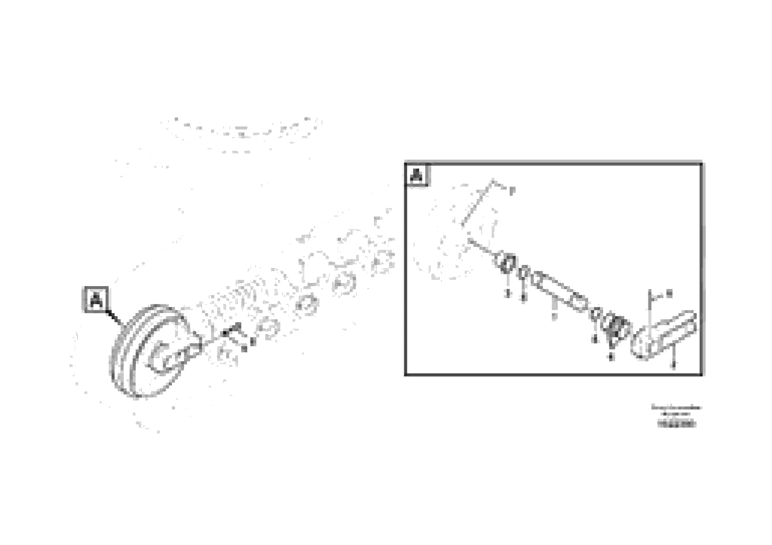 Схема запчастей Volvo EC290C - 75016 Ленивец (Направляющее колесо гусеницы), передний EC290C