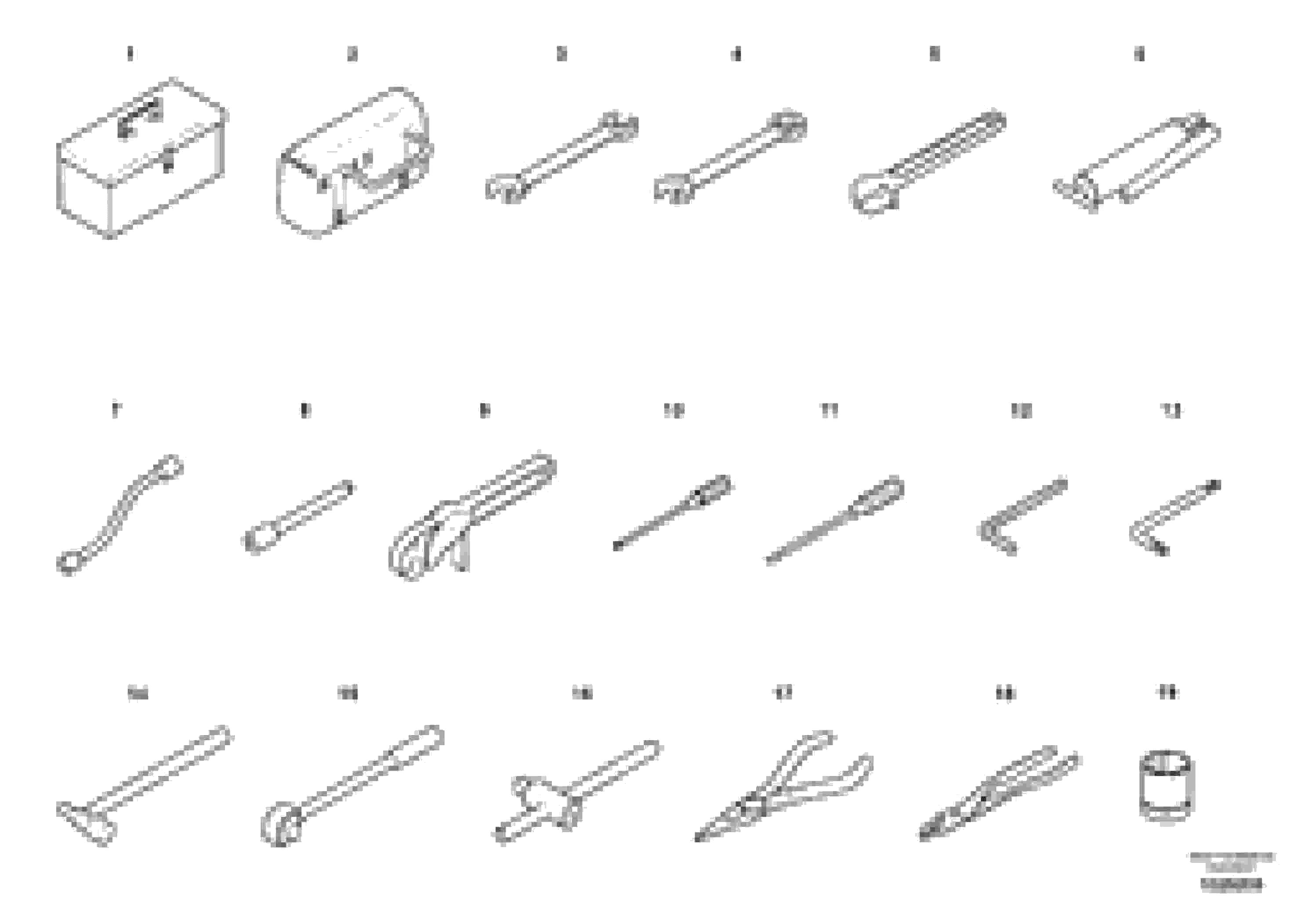 Схема запчастей Volvo EC290C - 98880 Инструменты для ремонта EC290C