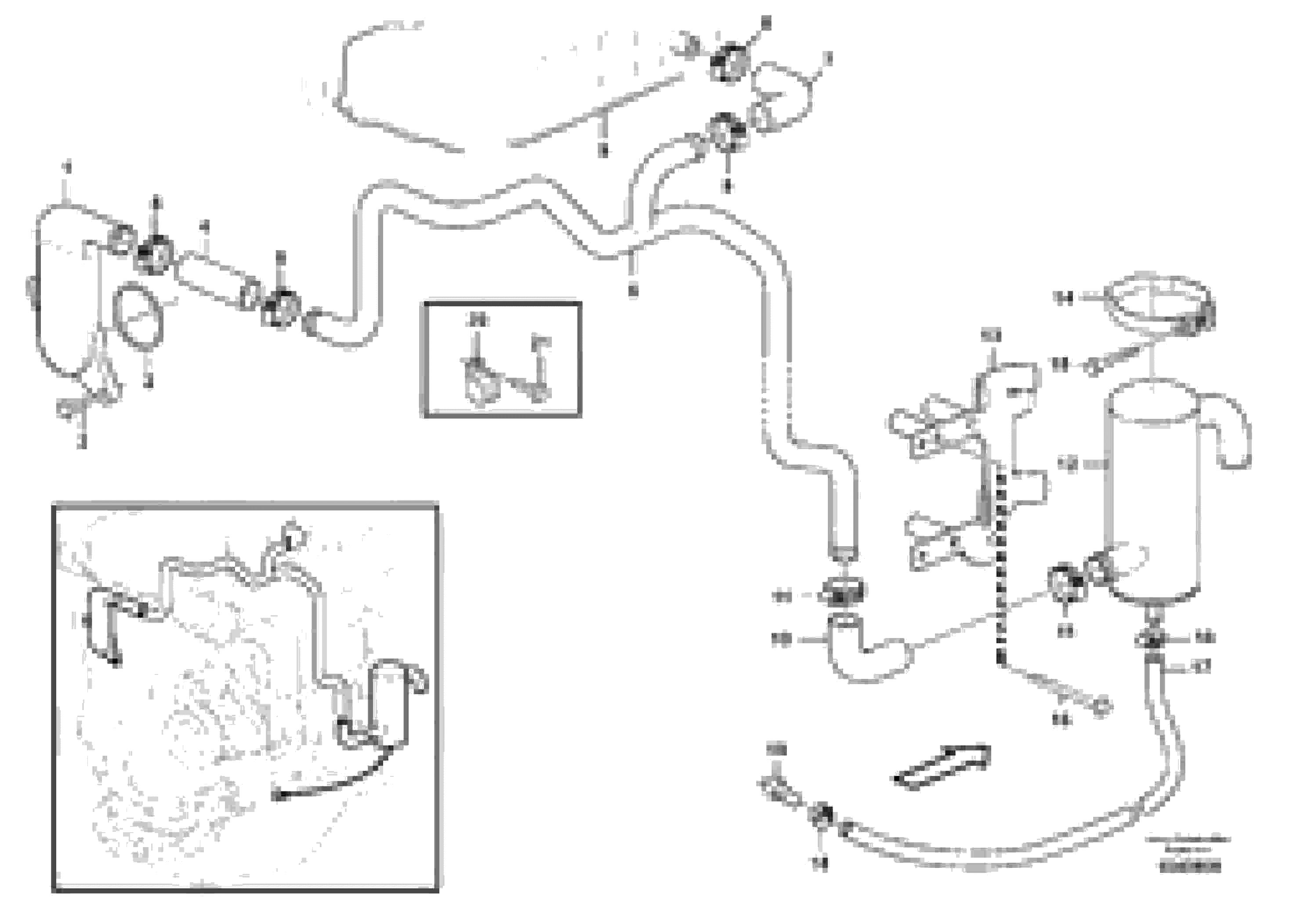 Схема запчастей Volvo EC360C - 83910 Crankcase ventilation EC360CHR HIGH REACH DEMOLITION