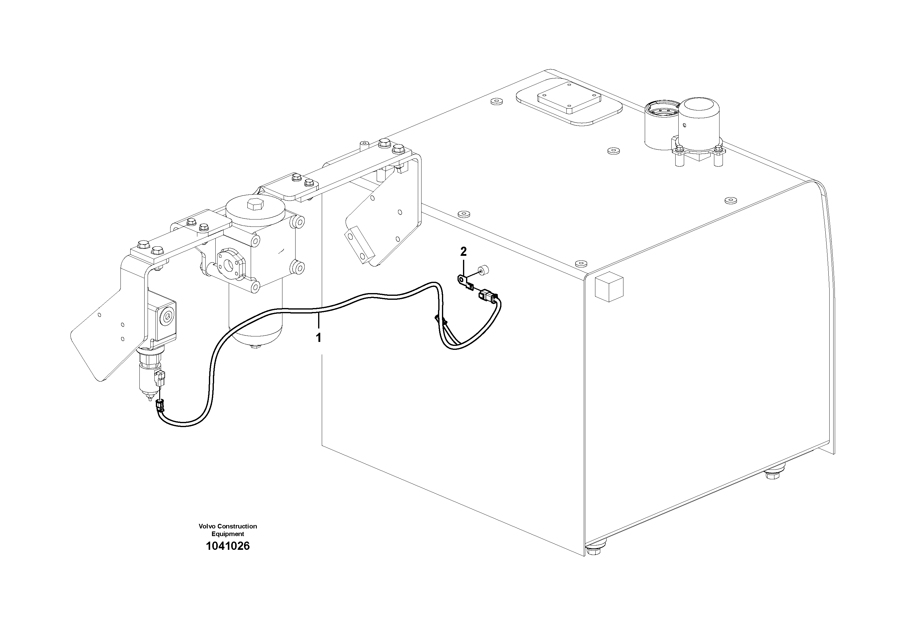 Схема запчастей Volvo EC360C - 50091 Electronic unit EC360C S/N 115001-