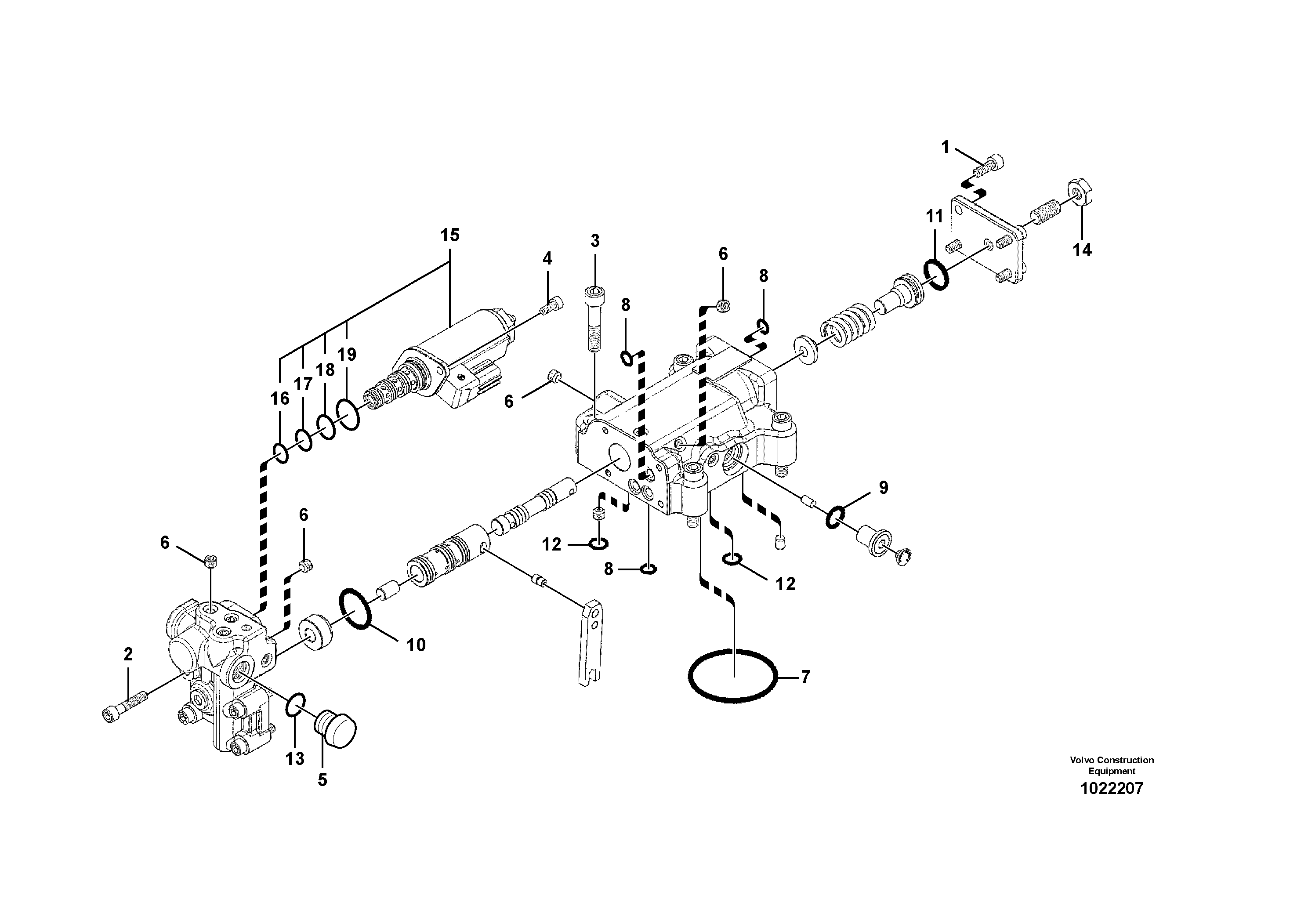 Схема запчастей Volvo EC180C - 93483 Regulator, hydraulic pump EC180C