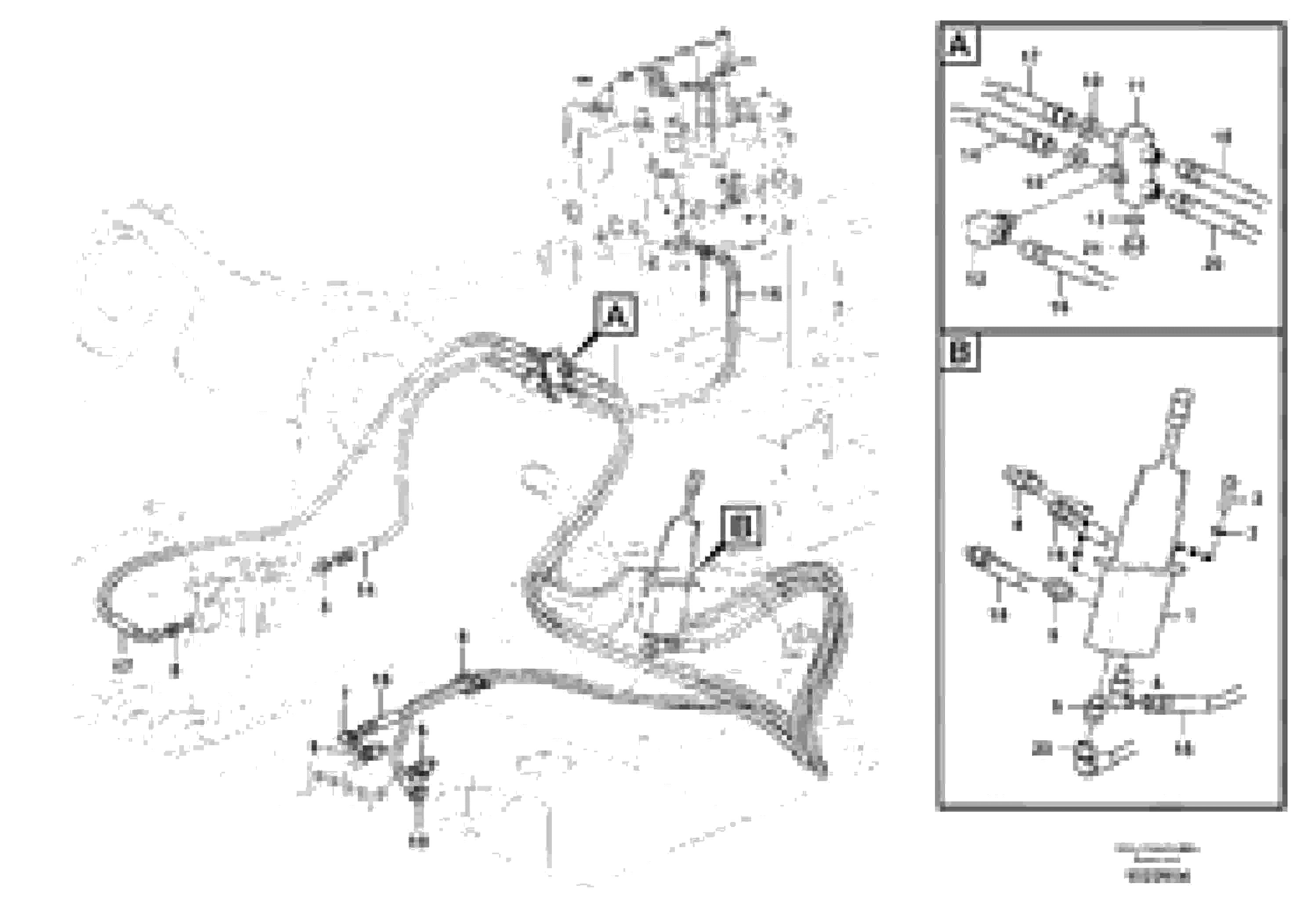 Схема запчастей Volvo EC160C - 17538 Servo system, dozer blade EC160C