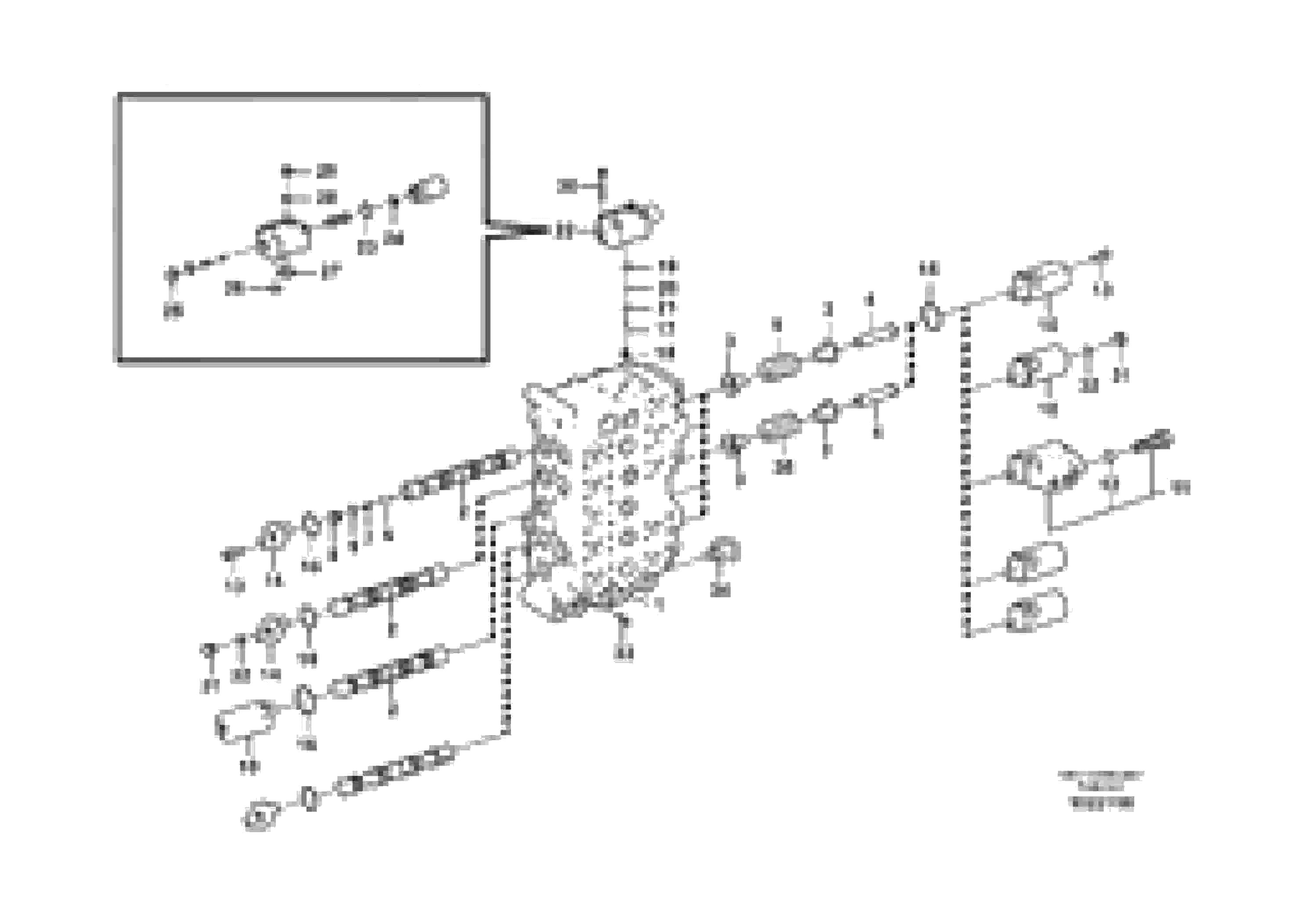 Схема запчастей Volvo EC235C - 94190 Гидрораспределитель (главный управляющий клапан) EC235C