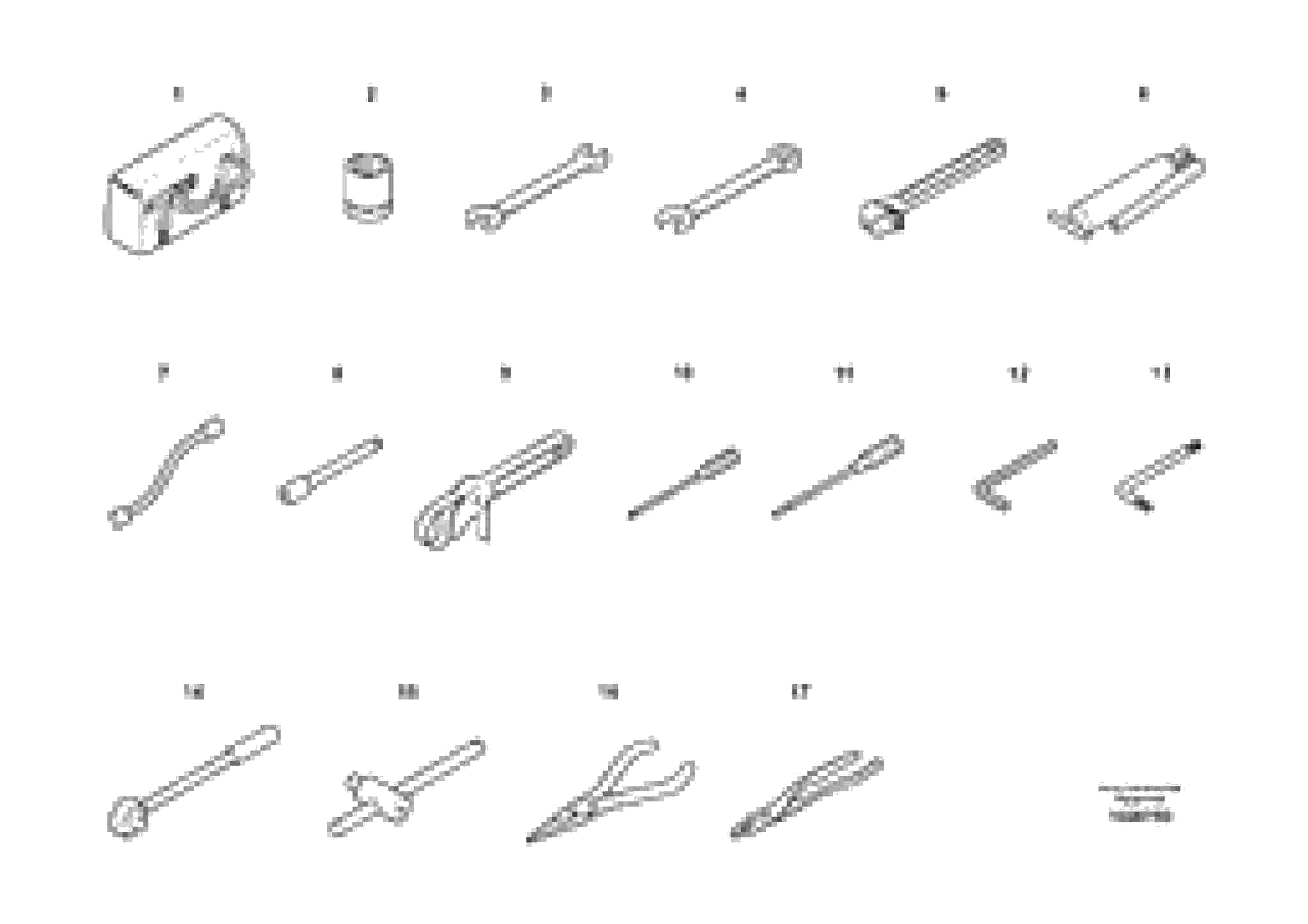 Схема запчастей Volvo ECR235C - 12838 Инструменты для ремонта ECR235C