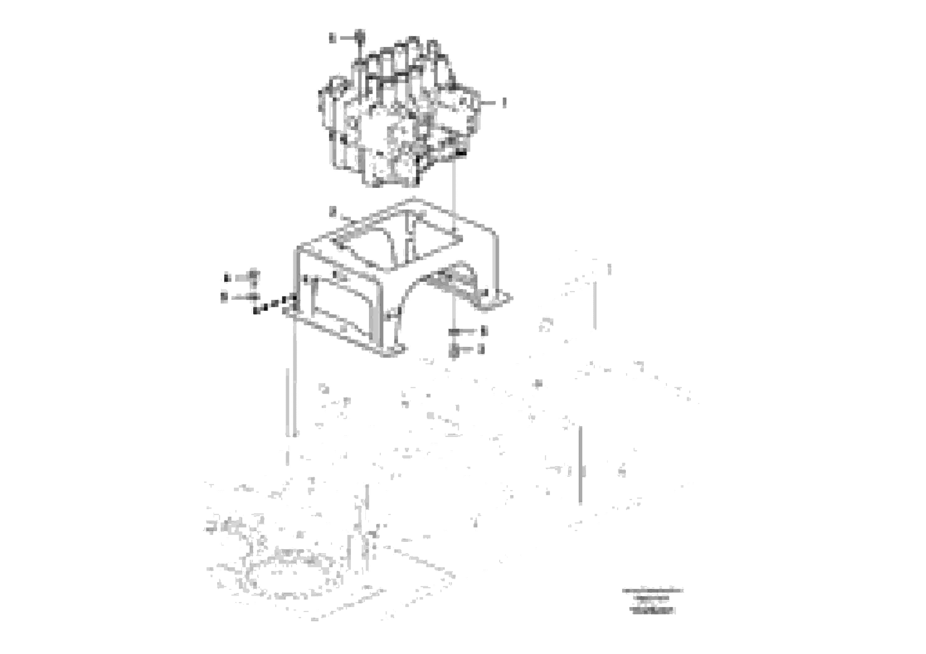 Схема запчастей Volvo EC700C - 7397 Control valve with fitting parts EC700C