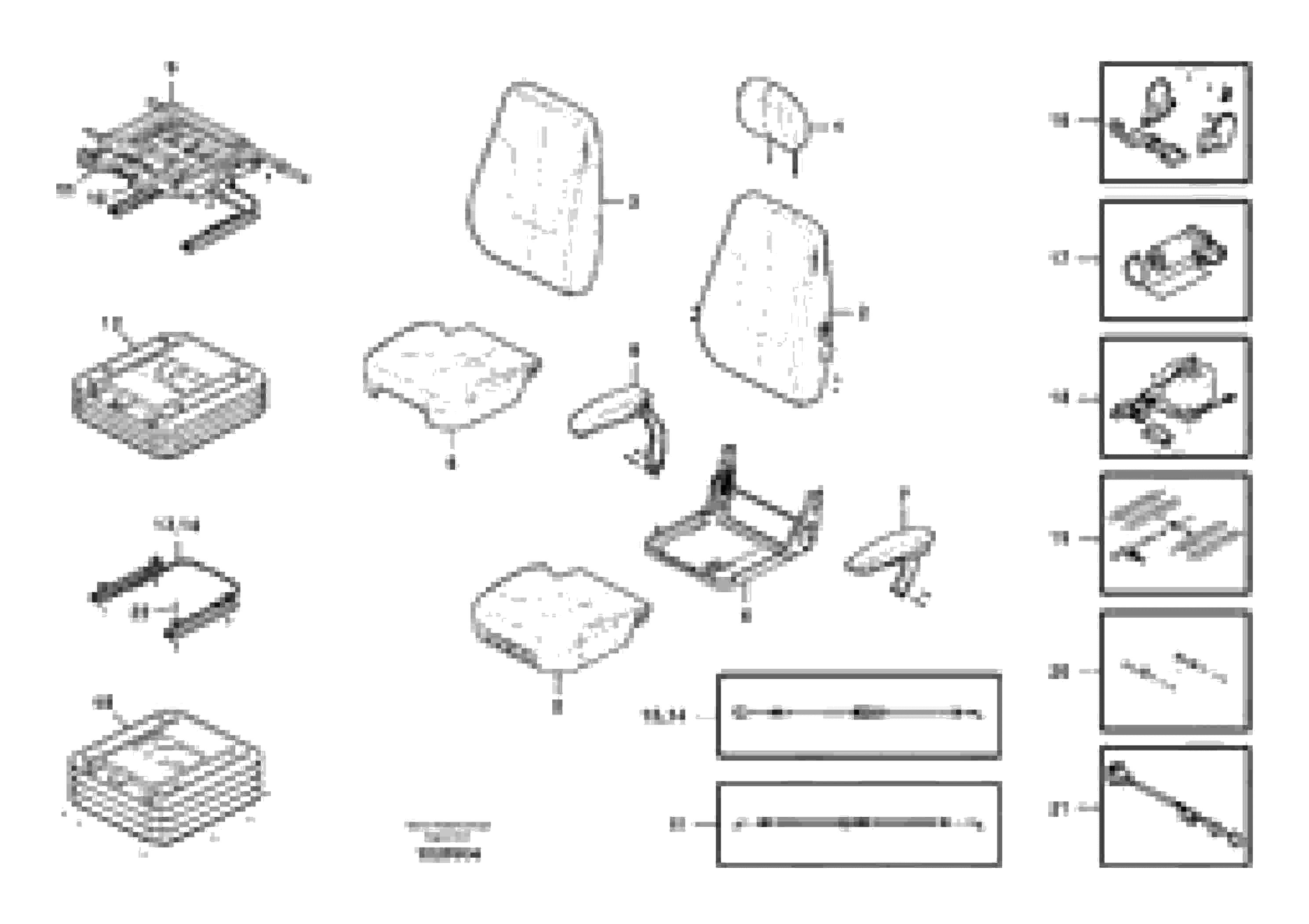 Схема запчастей Volvo EC140C - 93658 Operators seat EC140C