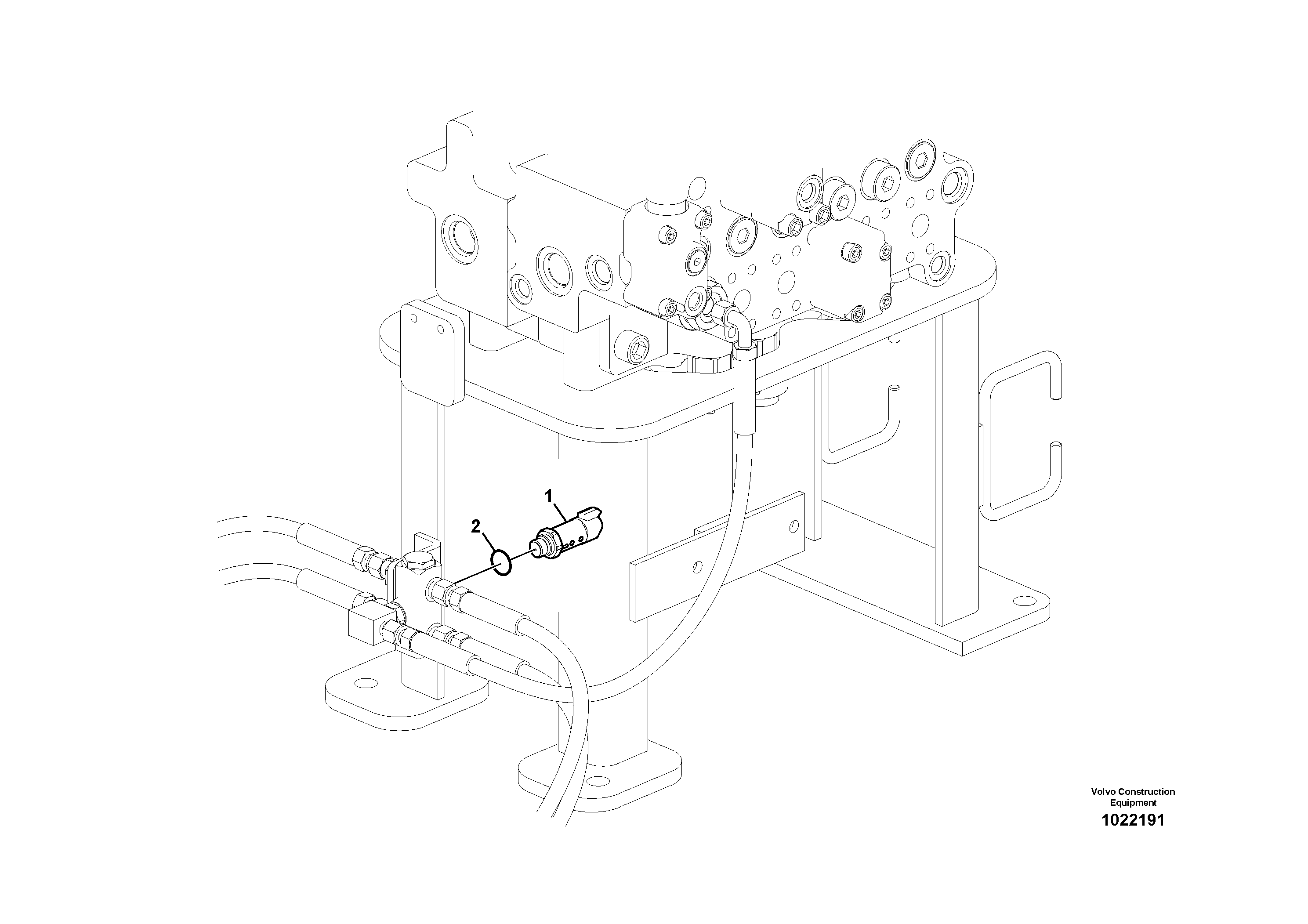 Схема запчастей Volvo EC140C - 55355 Electronic unit EC140C