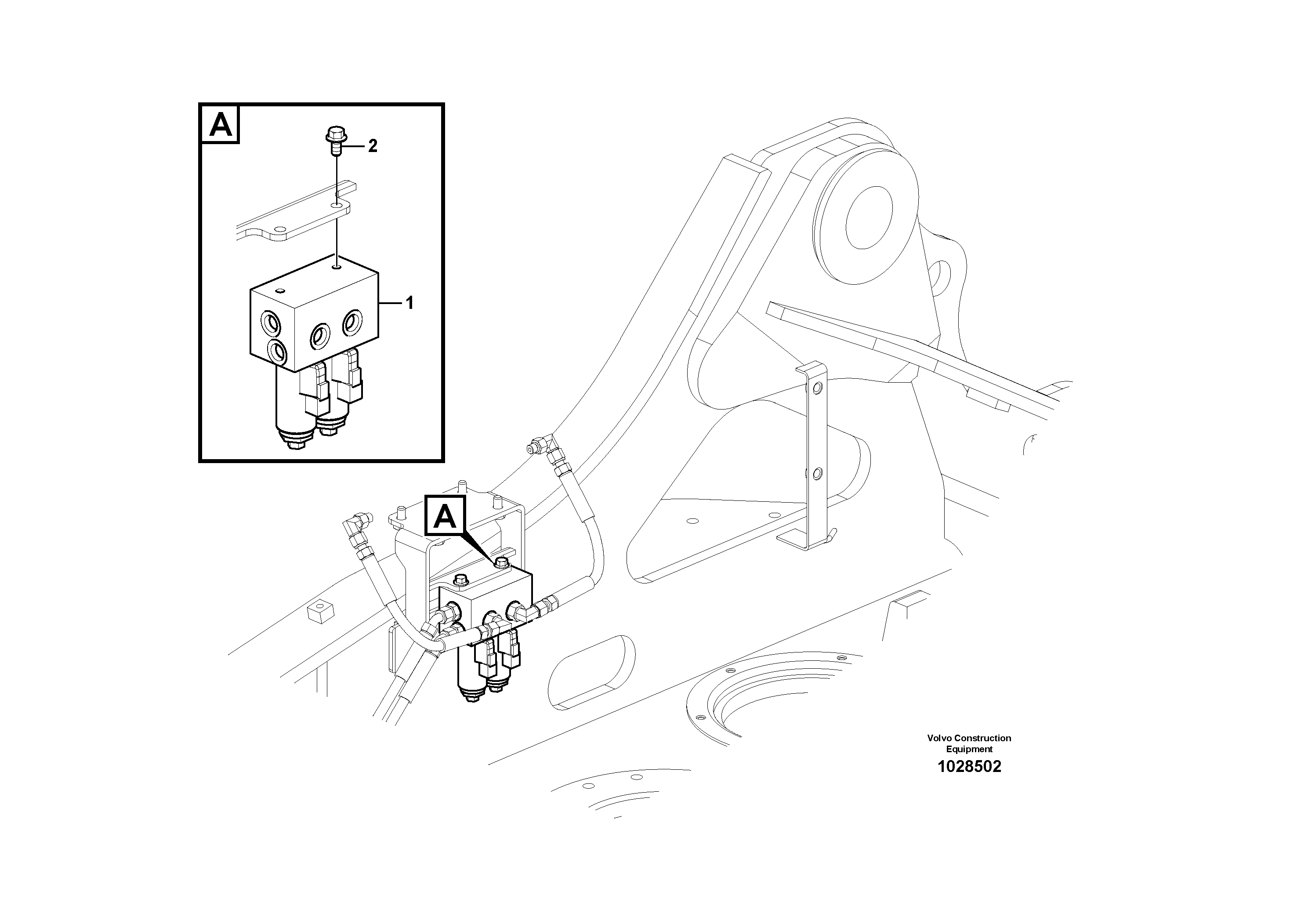 Схема запчастей Volvo EC140C - 76242 Electronic unit EC140C