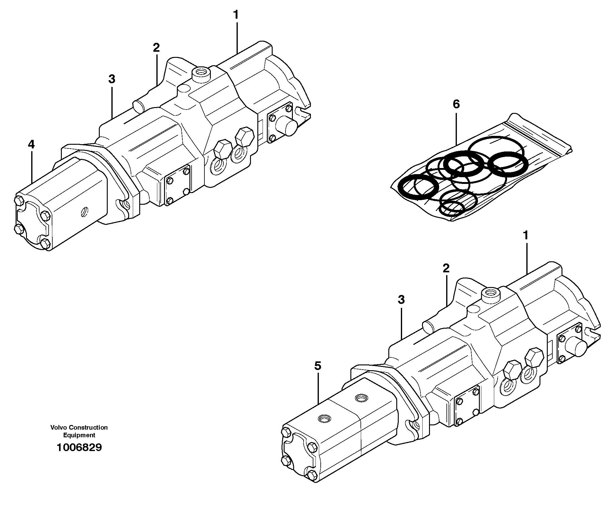 Схема запчастей Volvo MC70 - 14429 Transmission complete 