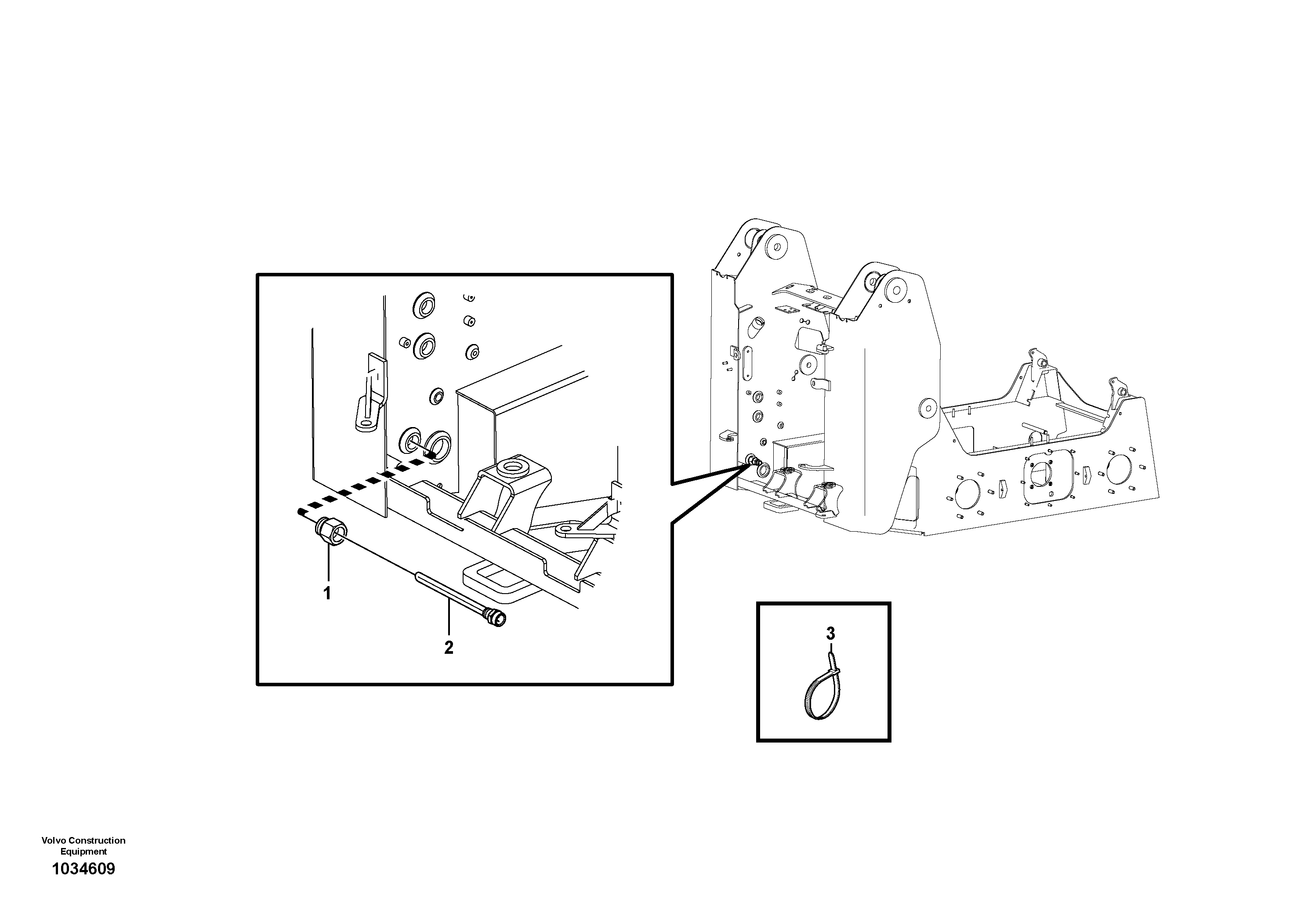 Схема запчастей Volvo MC60B - 38939 Heater hydraulic oil MC60B S/N 71000 -