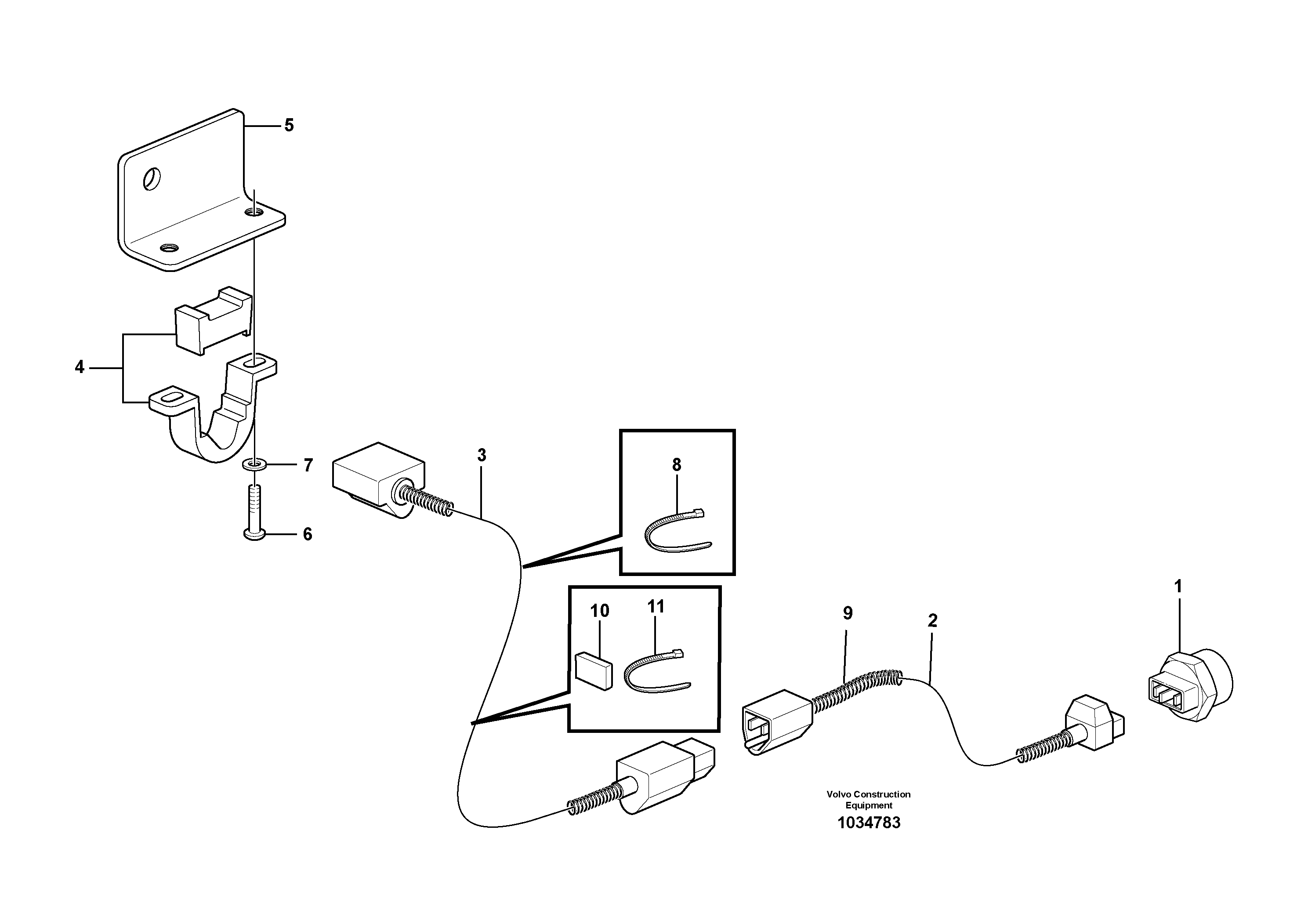 Схема запчастей Volvo MC80B - 60480 Engine heater MC80B S/N 71000 -