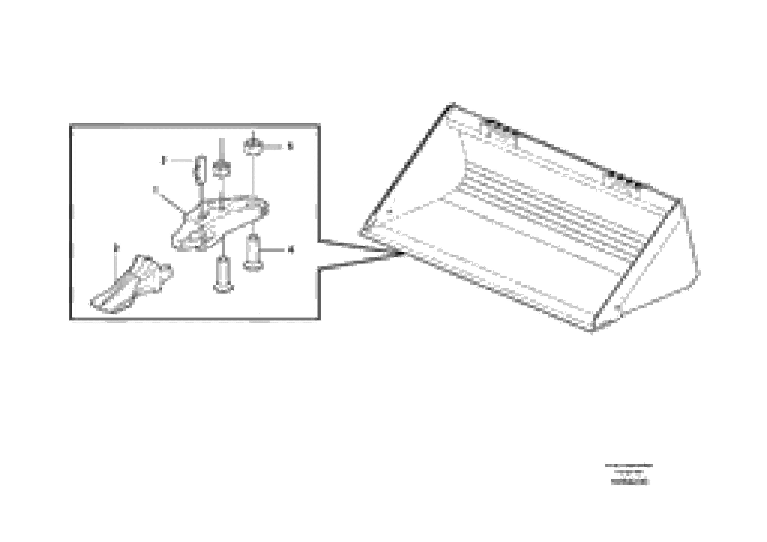 Схема запчастей Volvo MC80B - 21227 Bucket teeth MC80B S/N 71000 -