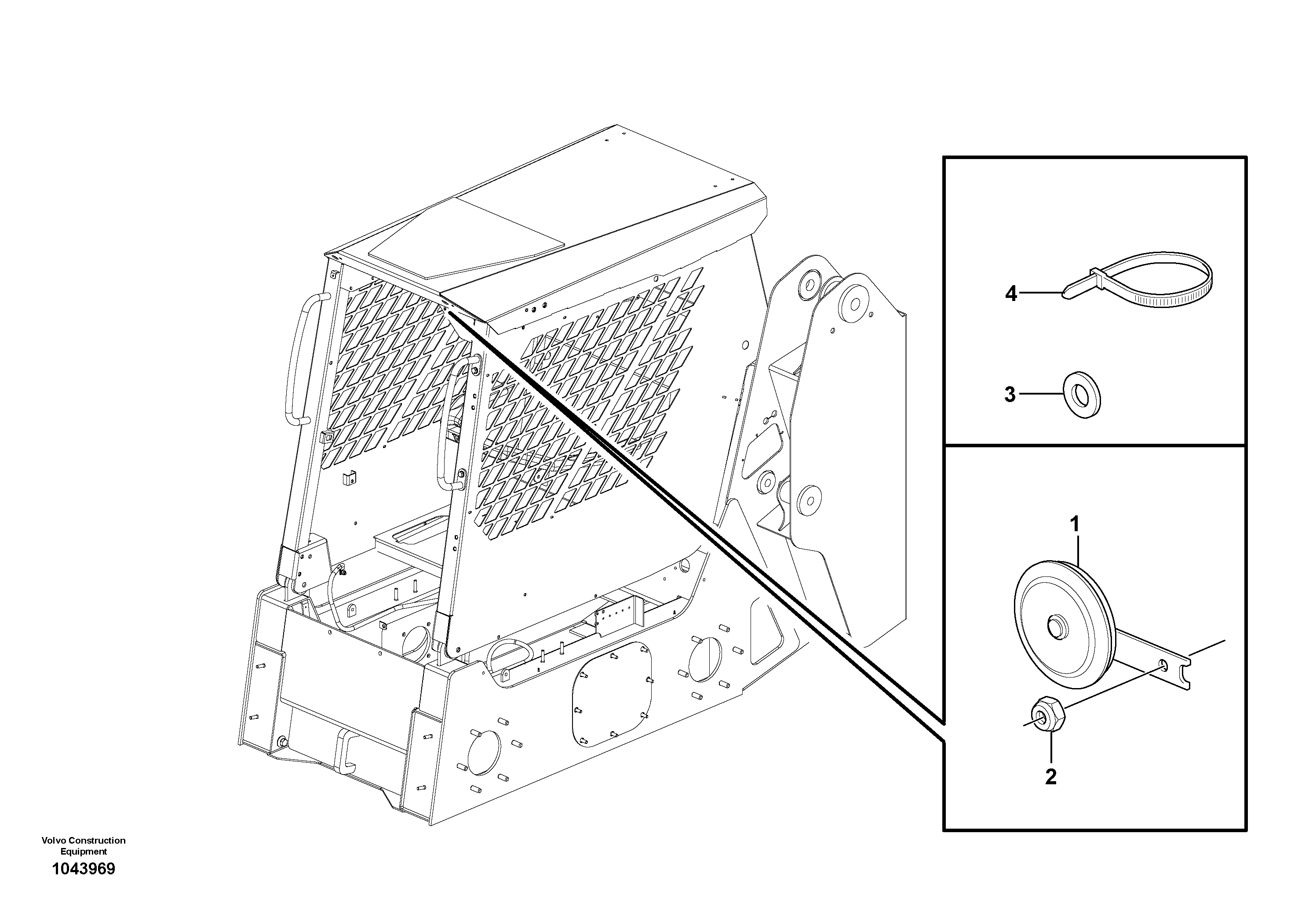 Схема запчастей Volvo MC90B - 88367 Horn MC90B S/N 71000 -