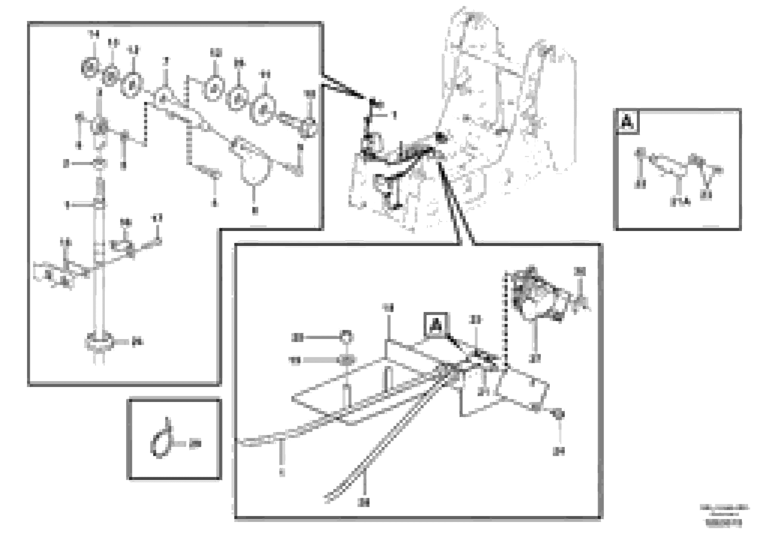 Схема запчастей Volvo MC110B - 97687 Hand throttle MC110B S/N 71000 -