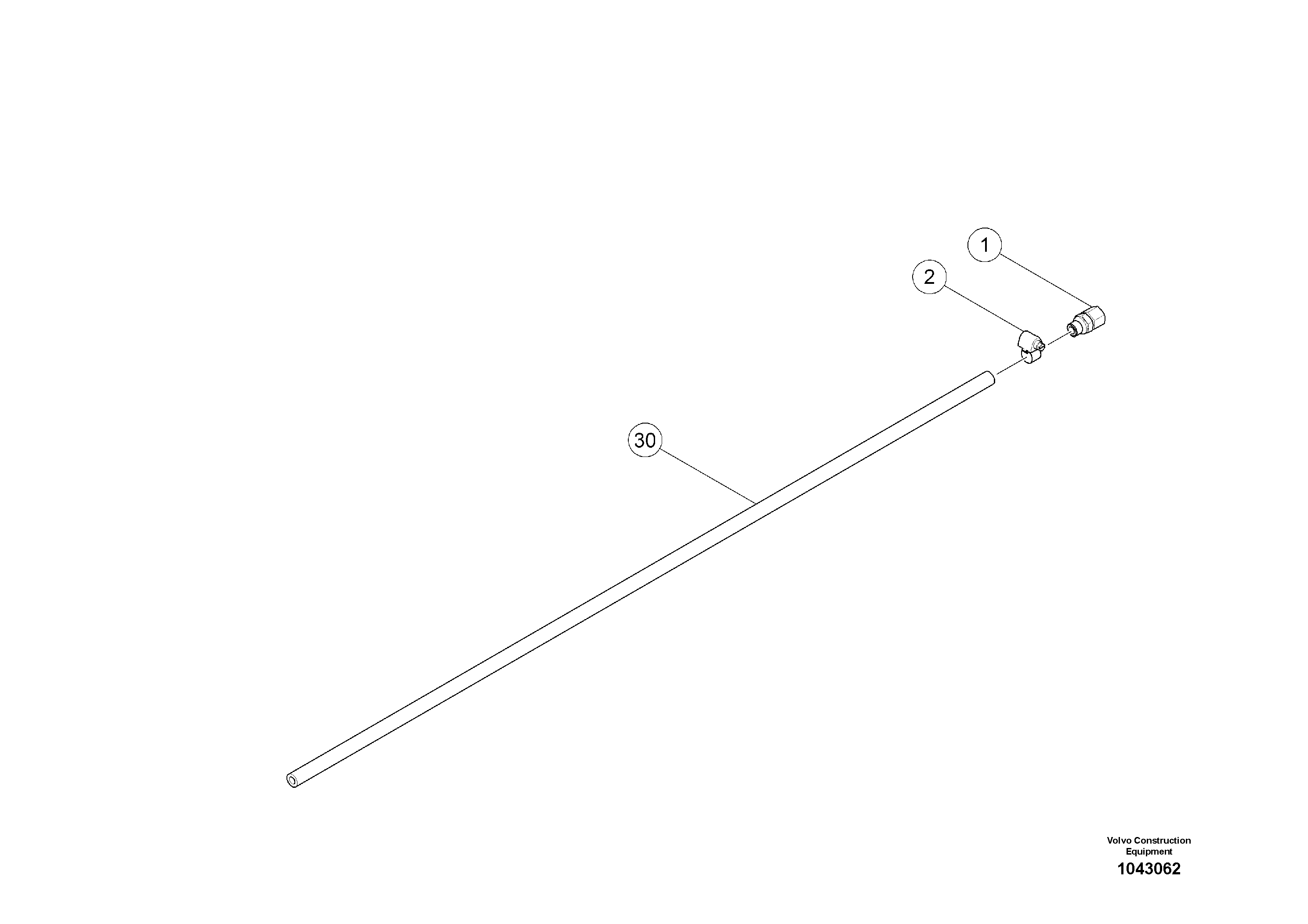 Схема запчастей Volvo MW500 S/N 20591 - - 96111 Drain Hose - Cooler 