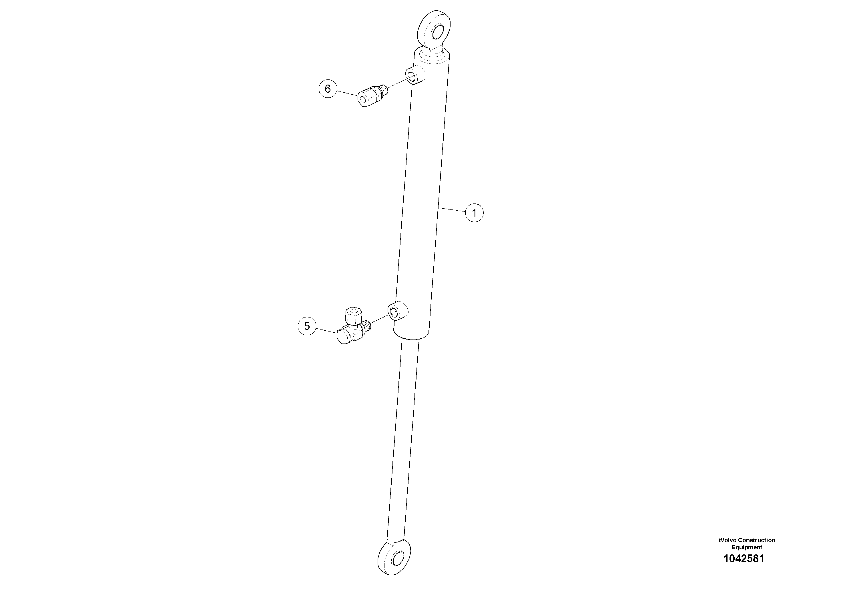 Схема запчастей Volvo MW500 S/N 20591 - - 100288 cylinder side skirt 