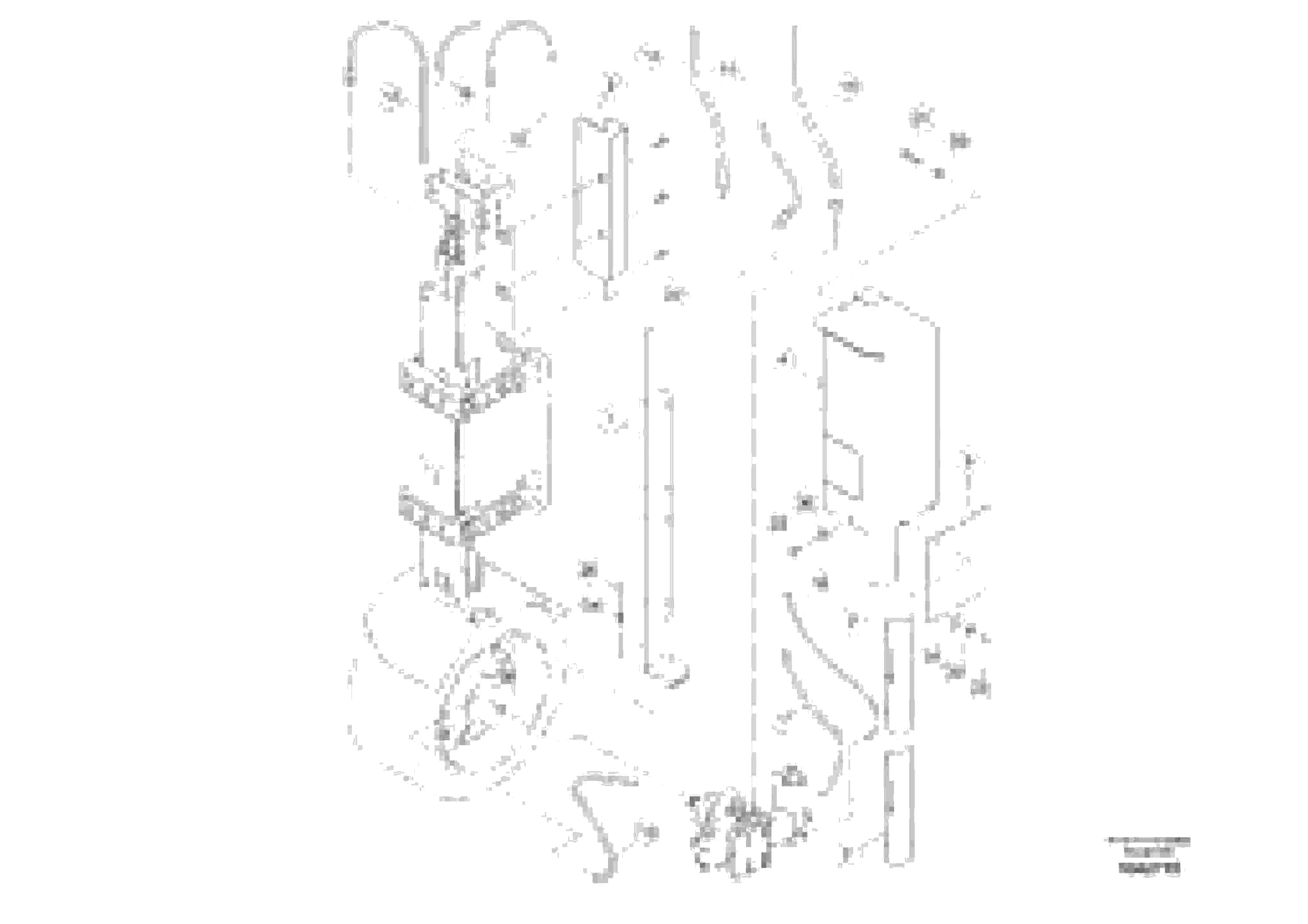 Схема запчастей Volvo MW500 S/N 20591 - - 91847 Hydraulic wheel support 
