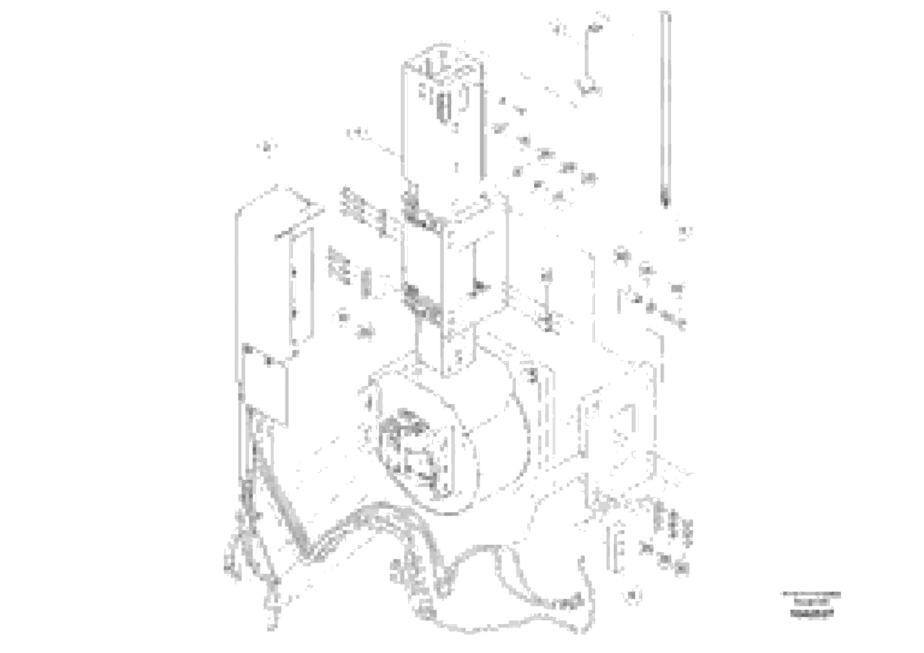 Схема запчастей Volvo MW500 S/N 20591 - - 99026 Wheel Support Assembly 