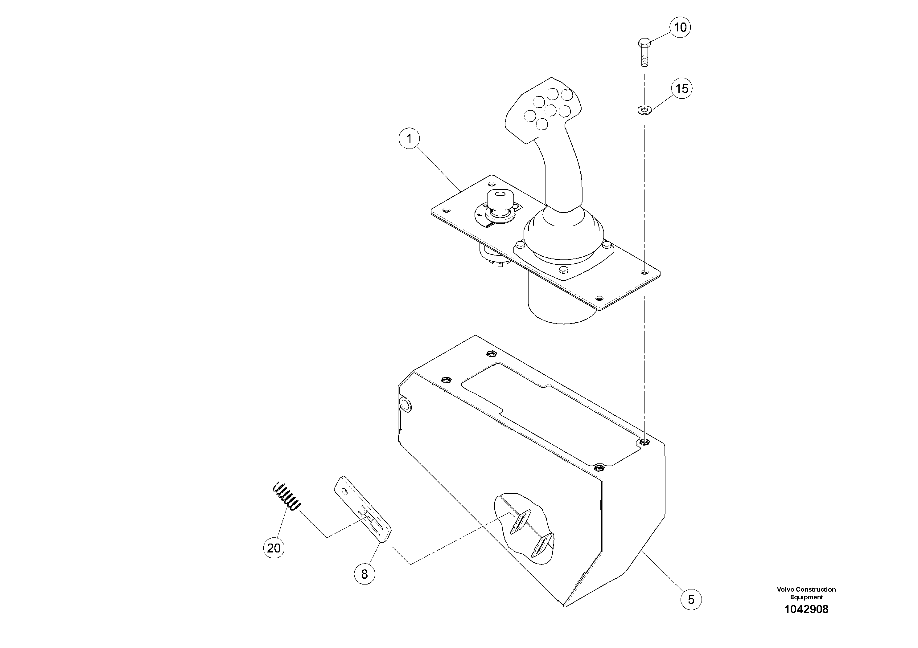 Схема запчастей Volvo MW500 S/N 20591 - - 93968 Картер (корпус) 