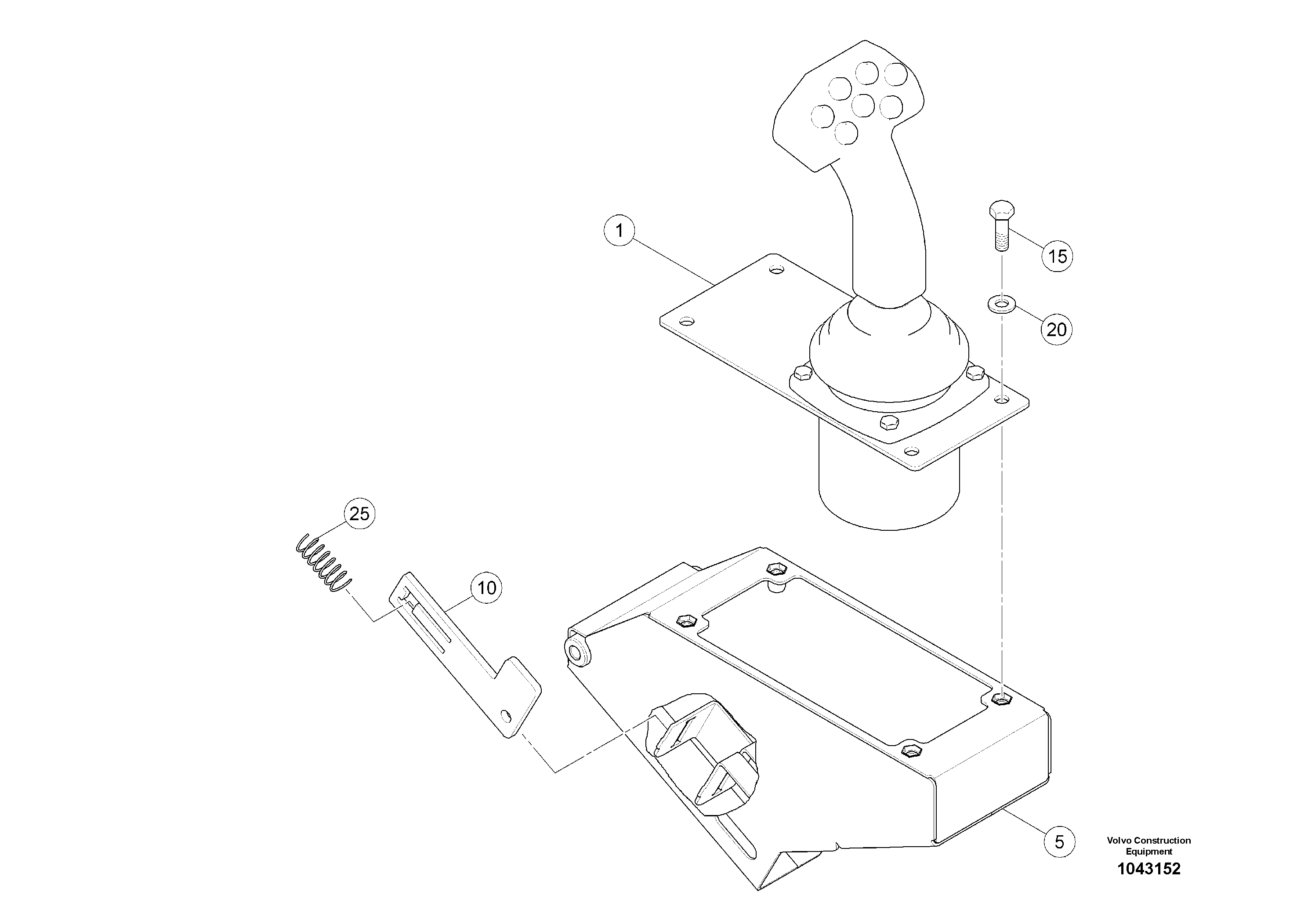 Схема запчастей Volvo MW500 S/N 20591 - - 99988 Картер (корпус) 