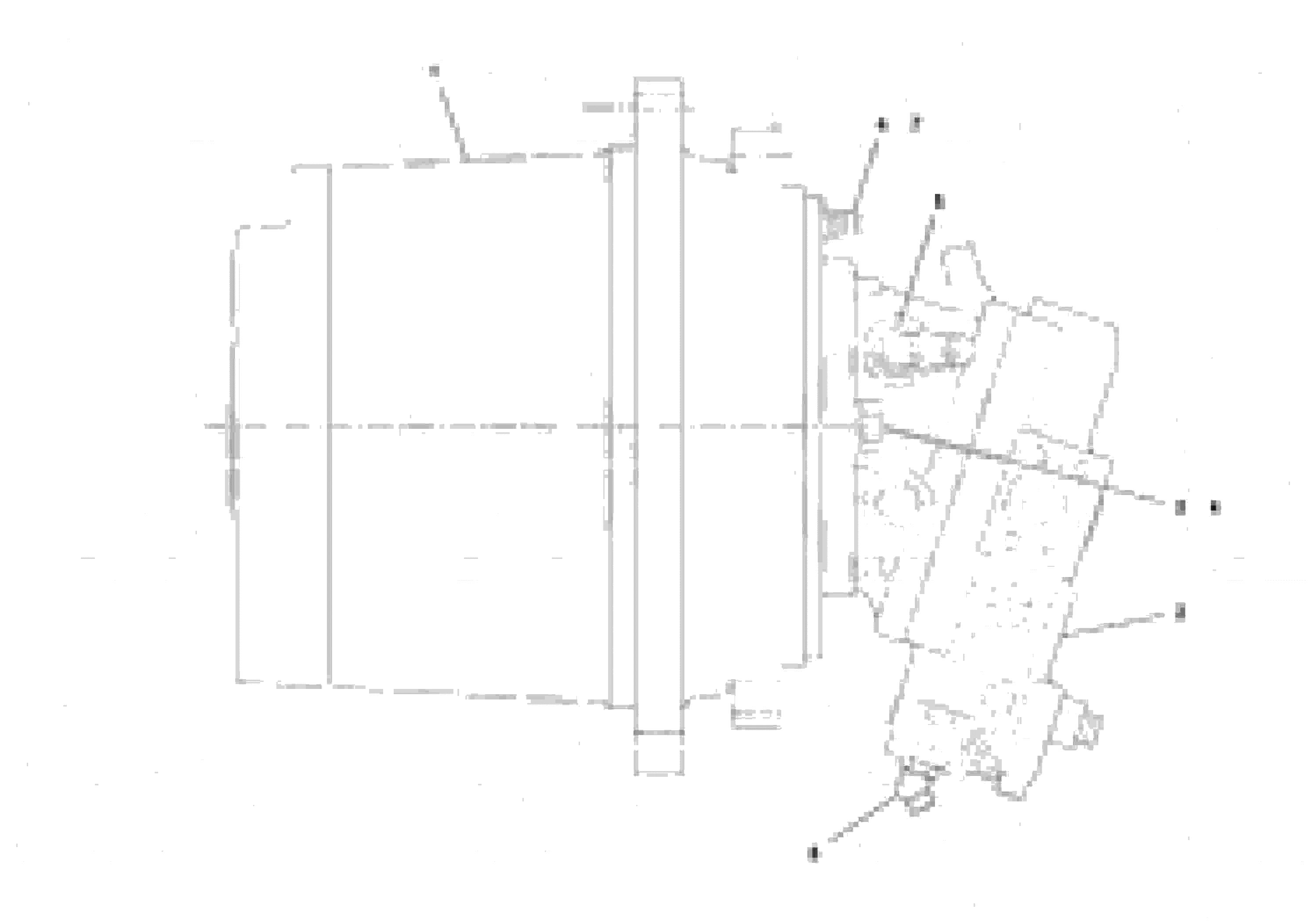 Схема запчастей Volvo PF3172/PF3200 S/N 197507- - 54453 Traction Drive Planetary Assembly 