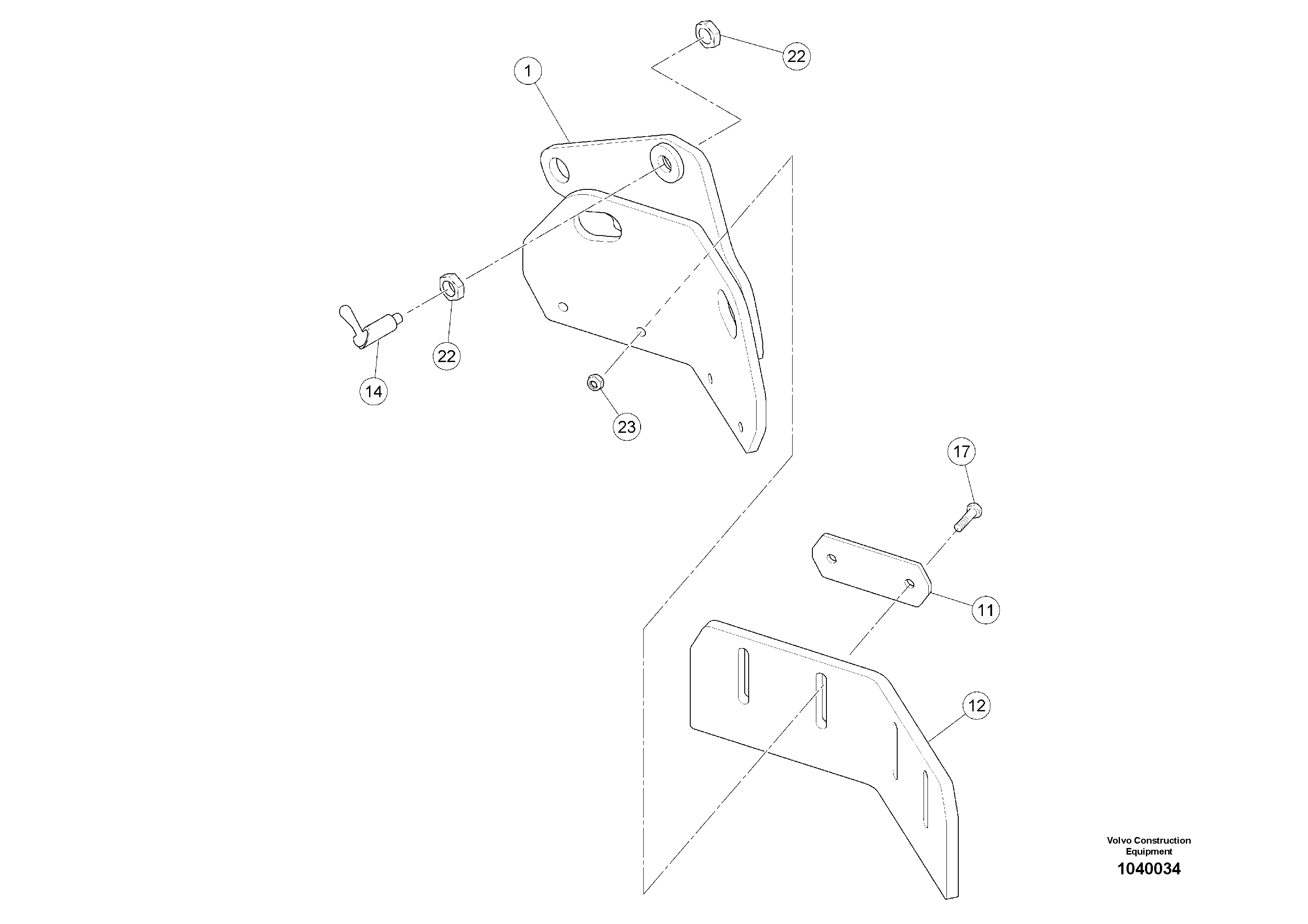 Схема запчастей Volvo ABG5770 - 97205 Scraper ABG5770 S/N 20740 -