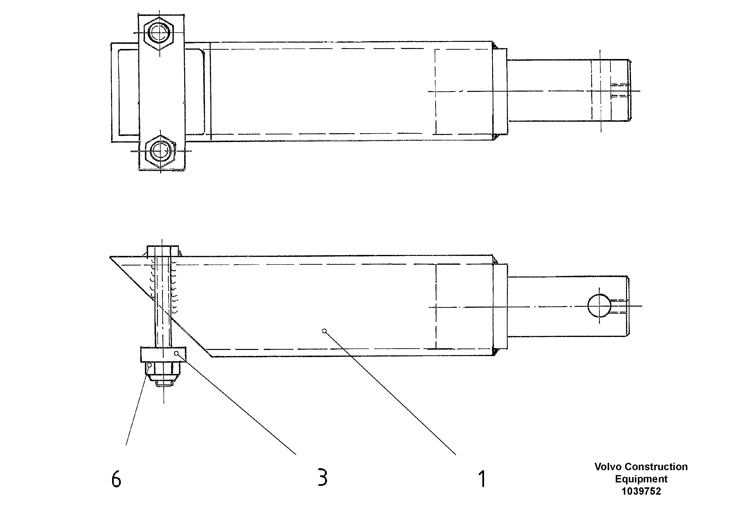 Схема запчастей Volvo ABG5770 - 99975 Outrigger ABG5770 S/N 20740 -