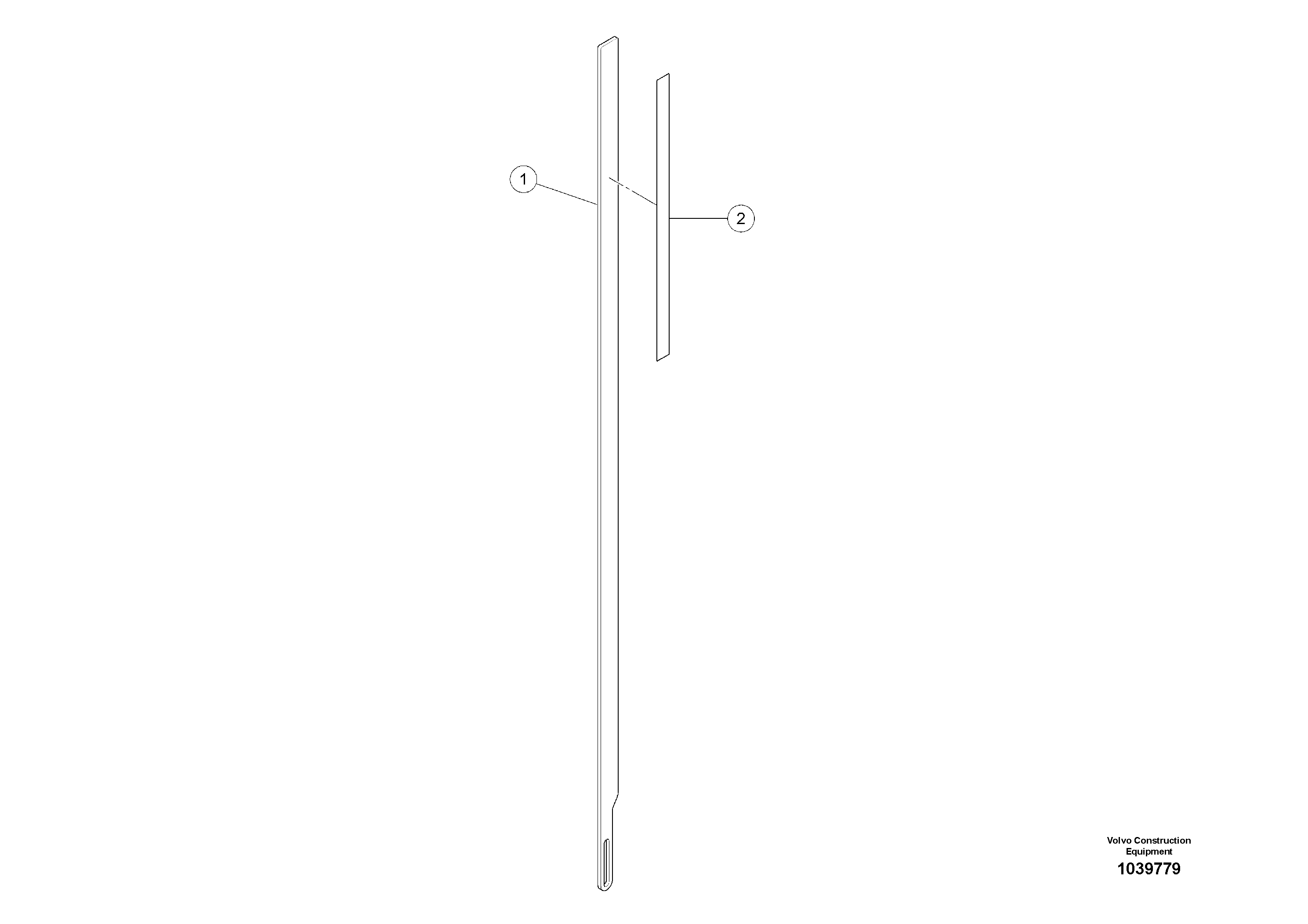 Схема запчастей Volvo ABG5770 - 101172 Inch scale ABG5770 S/N 20740 -