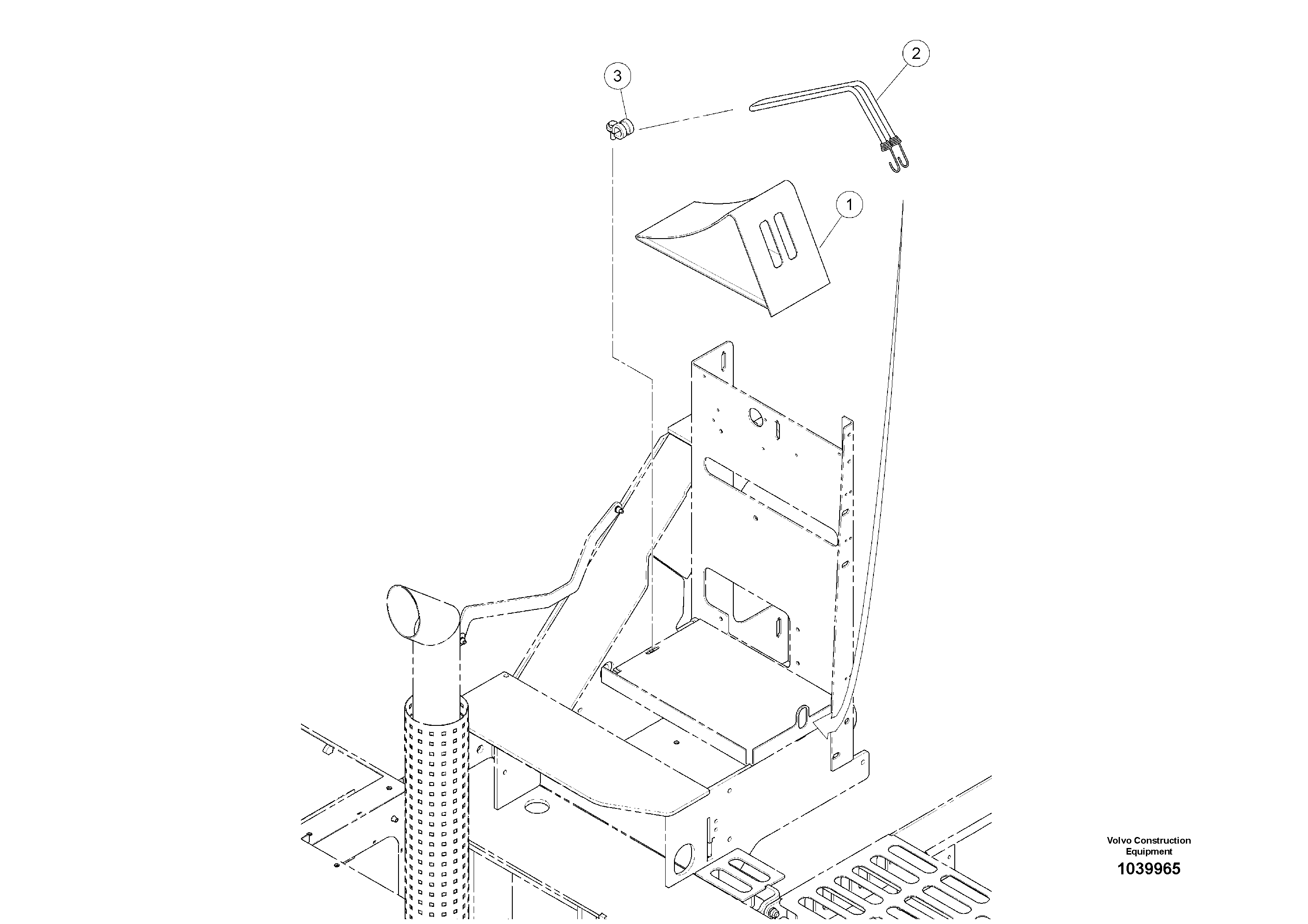 Схема запчастей Volvo ABG5770 - 93641 Wheel Block Assembly ABG5770 S/N 20740 -