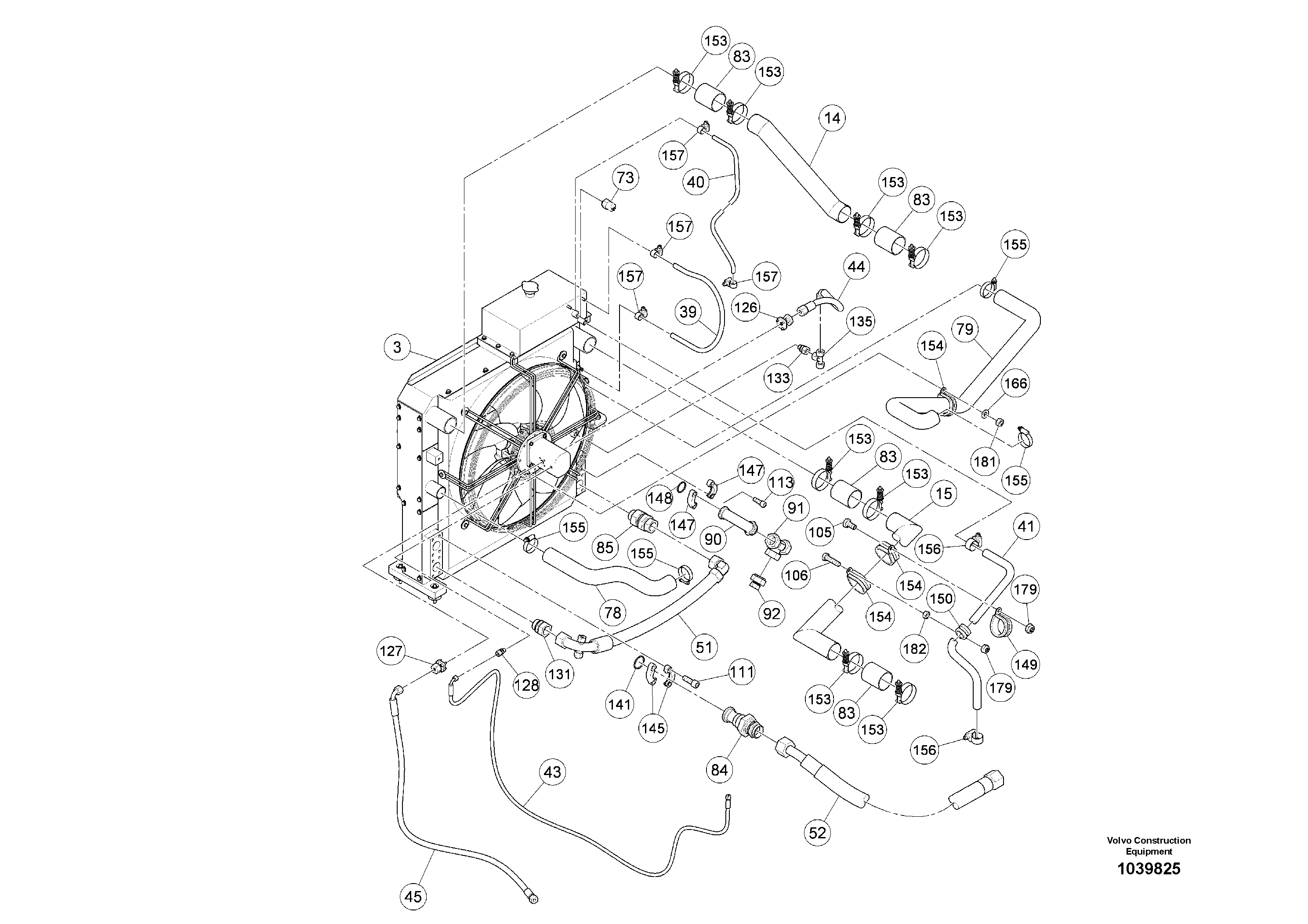 Схема запчастей Volvo ABG5770 - 96328 Basic Engine ABG5770 S/N 20740 -