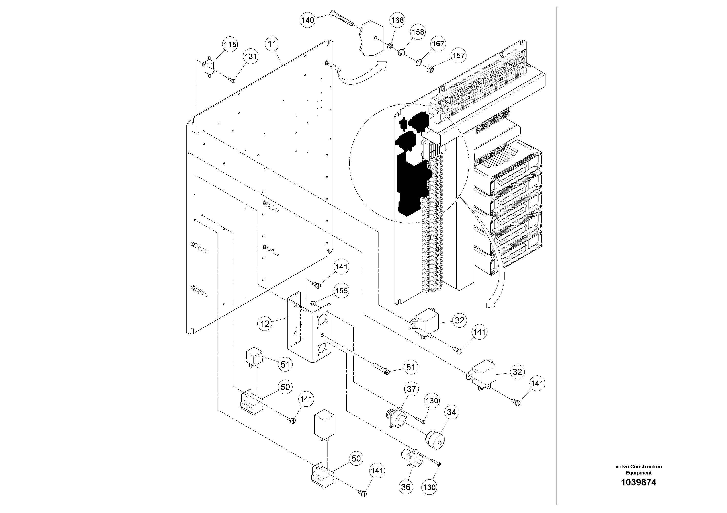 Схема запчастей Volvo ABG5770 - 87223 main distributor ABG5770 S/N 20740 -
