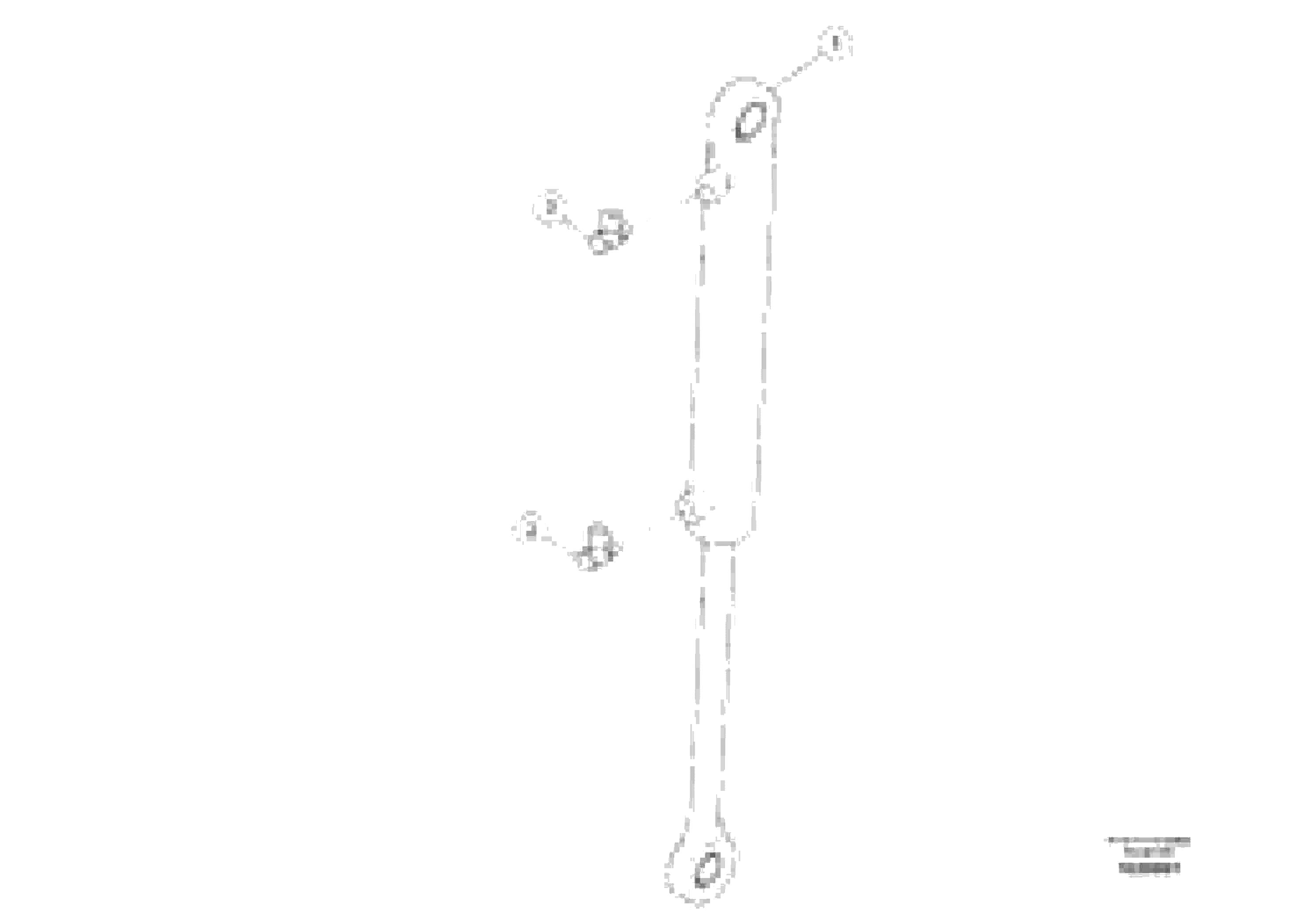 Схема запчастей Volvo ABG5870 - 52286 Levelling Cylinder ABG5870 S/N 22058 -