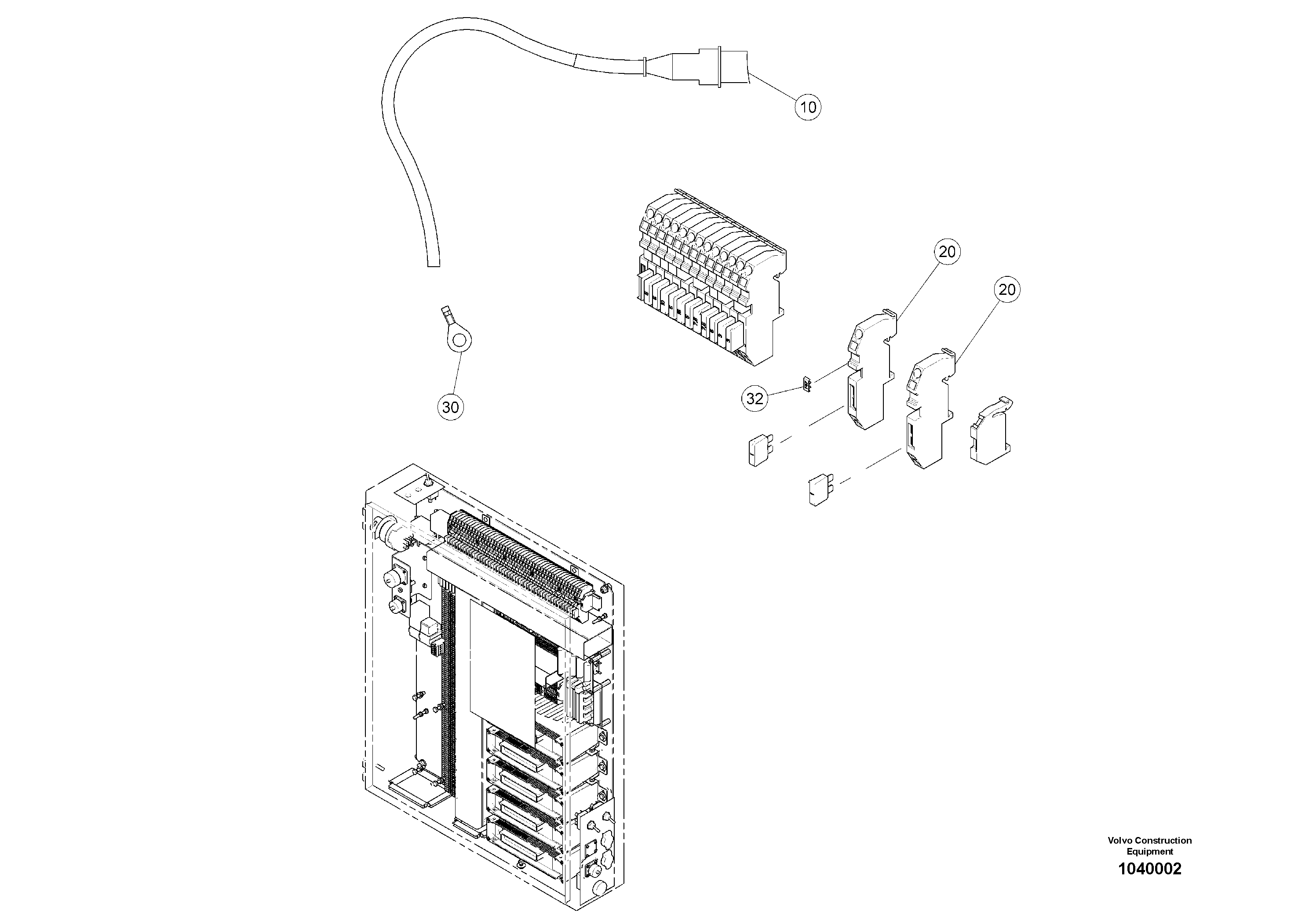 Схема запчастей Volvo ABG6870 - 54959 Electric For Diesel Exhaust ABG6870 S/N 20735 -